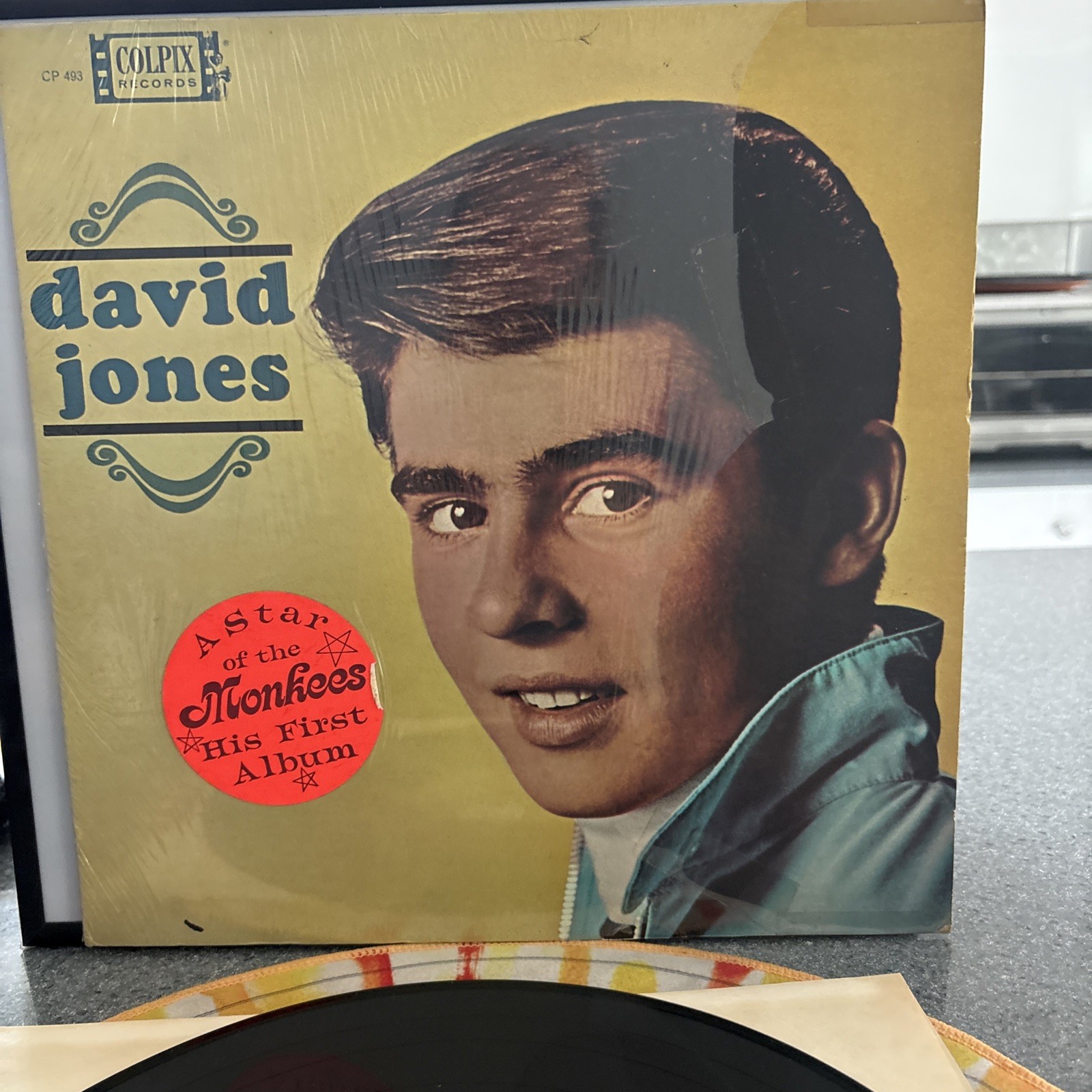 DAVID JONES Self-Titled Davey Monkees 1965 Mono Colpix Records CP-493 EX- Vinyl