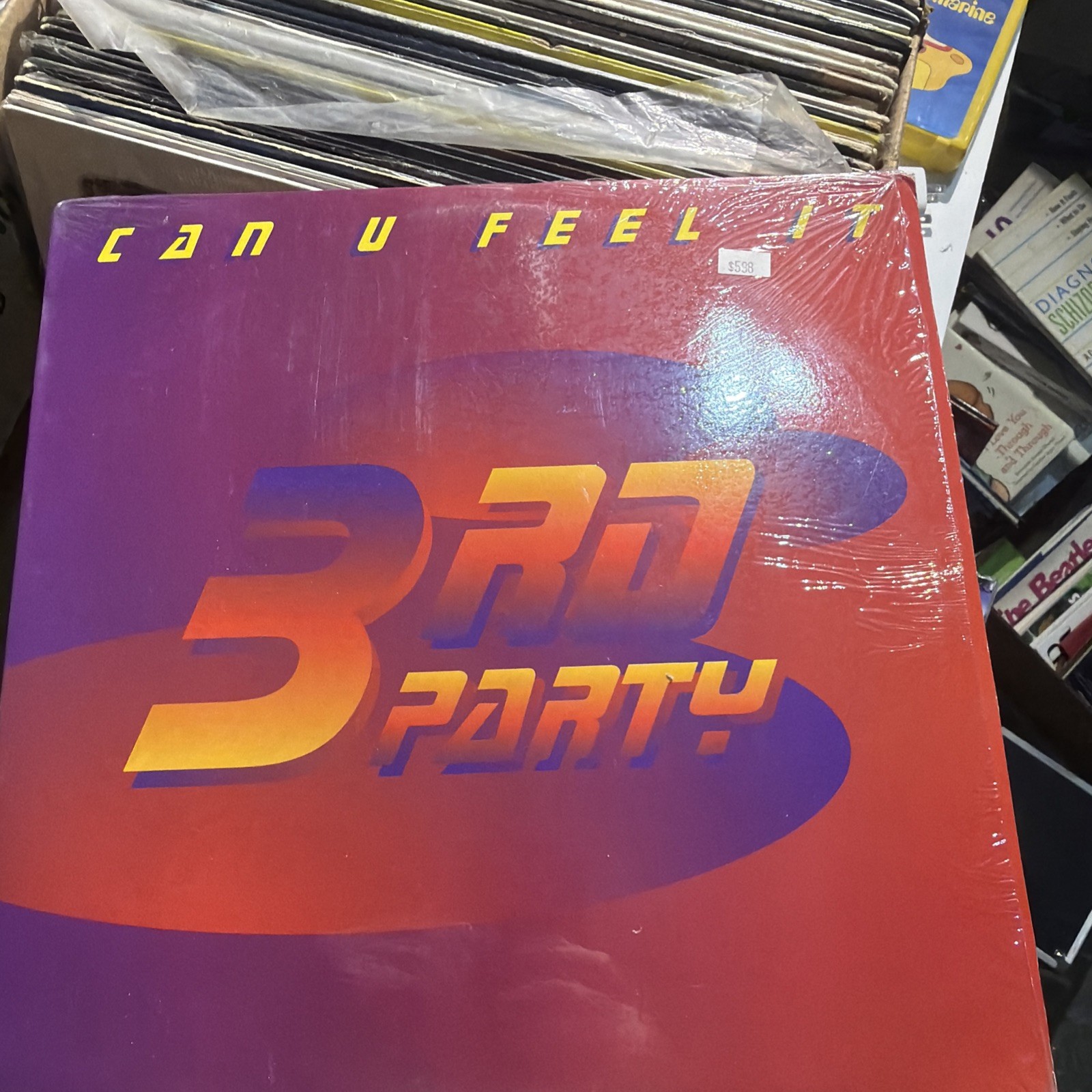 3Rd Party Can U Feel It SINGLE Vinyl Record Album