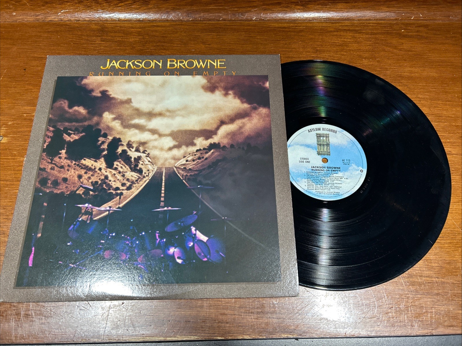 Jackson Browne – Running On Empty – VG+ Vintage Press