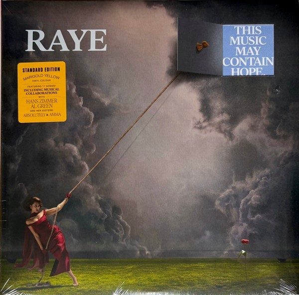 Raye – This Music May Contain Hope – 2 LP Marigold Yellow Vinyl New Sealed