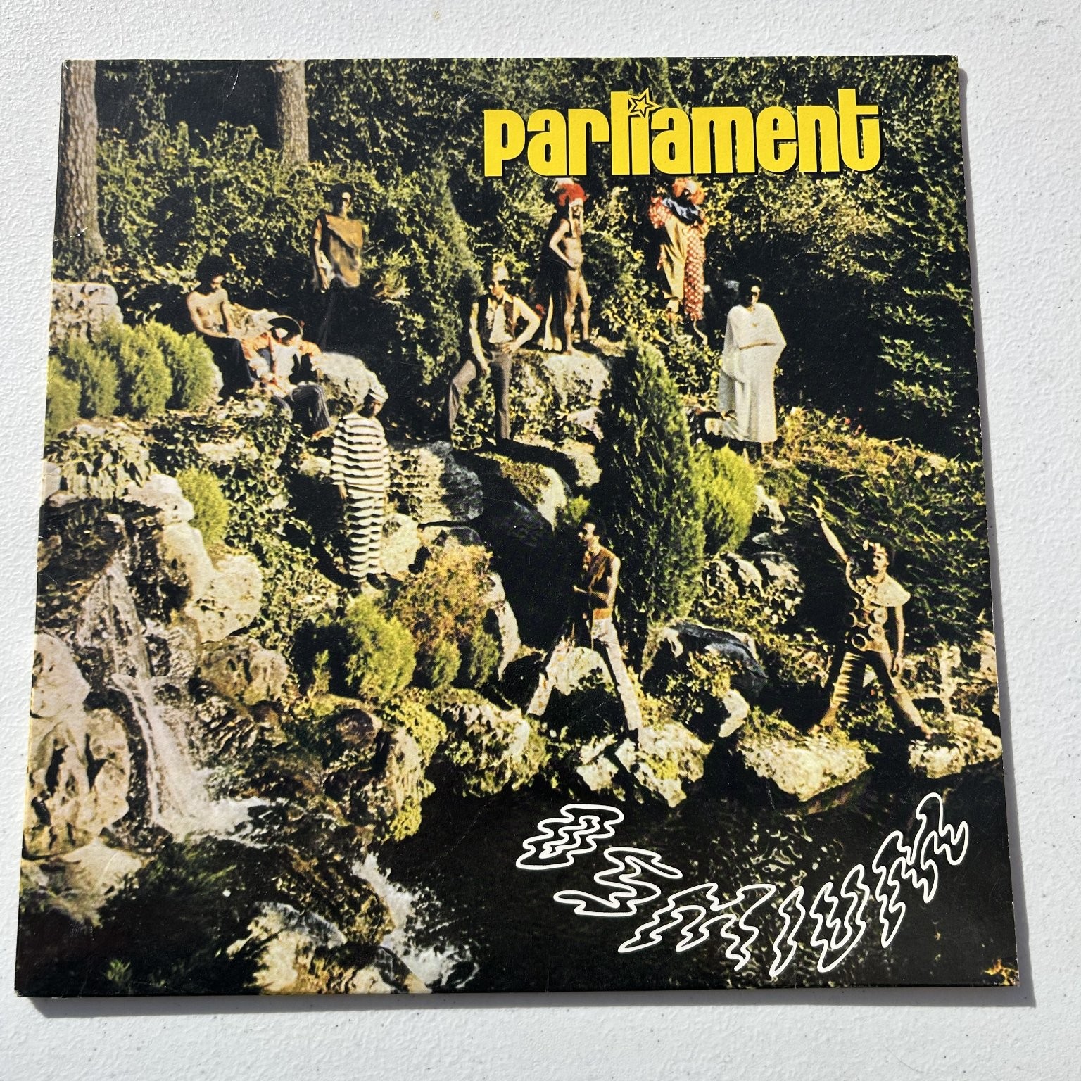 Parliament – Osmium Record 2003 Clear Vinyl Reissue Earmark Funk Soul 33 RPM