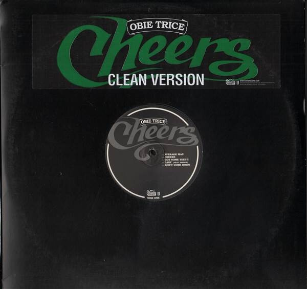 CHEERS-OBIE TRICE, 2003 SHADY RECORDS 2X LP CLEAN VERSION