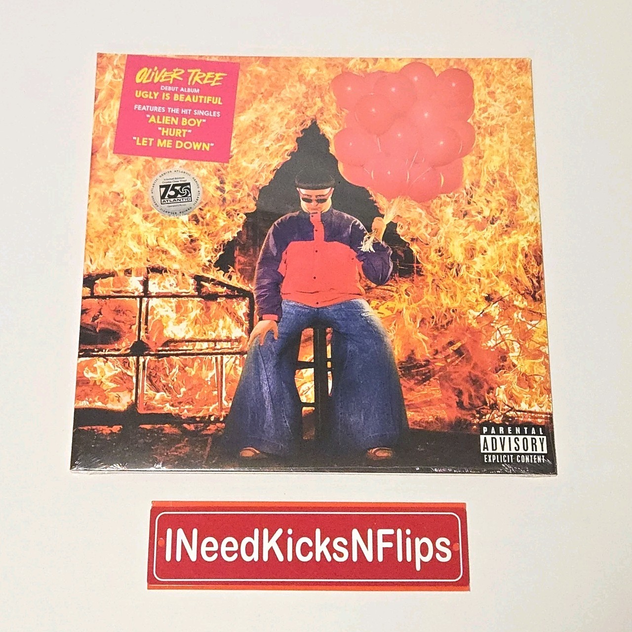 Oliver Tree Ugly Is Beautiful CLEAR VINYL LP – ALIEN BOY SEALED NEW! SHIPS NOW!!