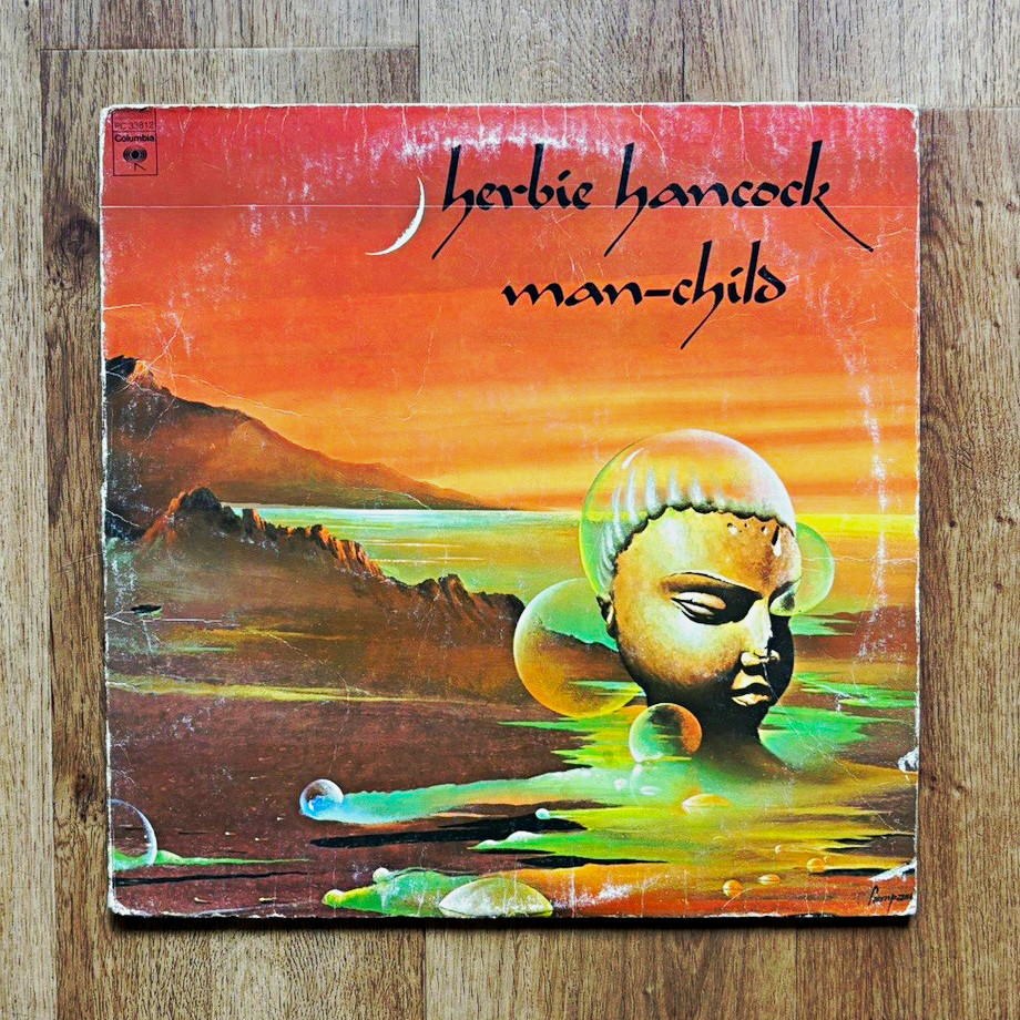 Herbie Hancock Man-Child Columbia 1975 PC 33812 12″ 33 RPM LP Vinyl Sleeve