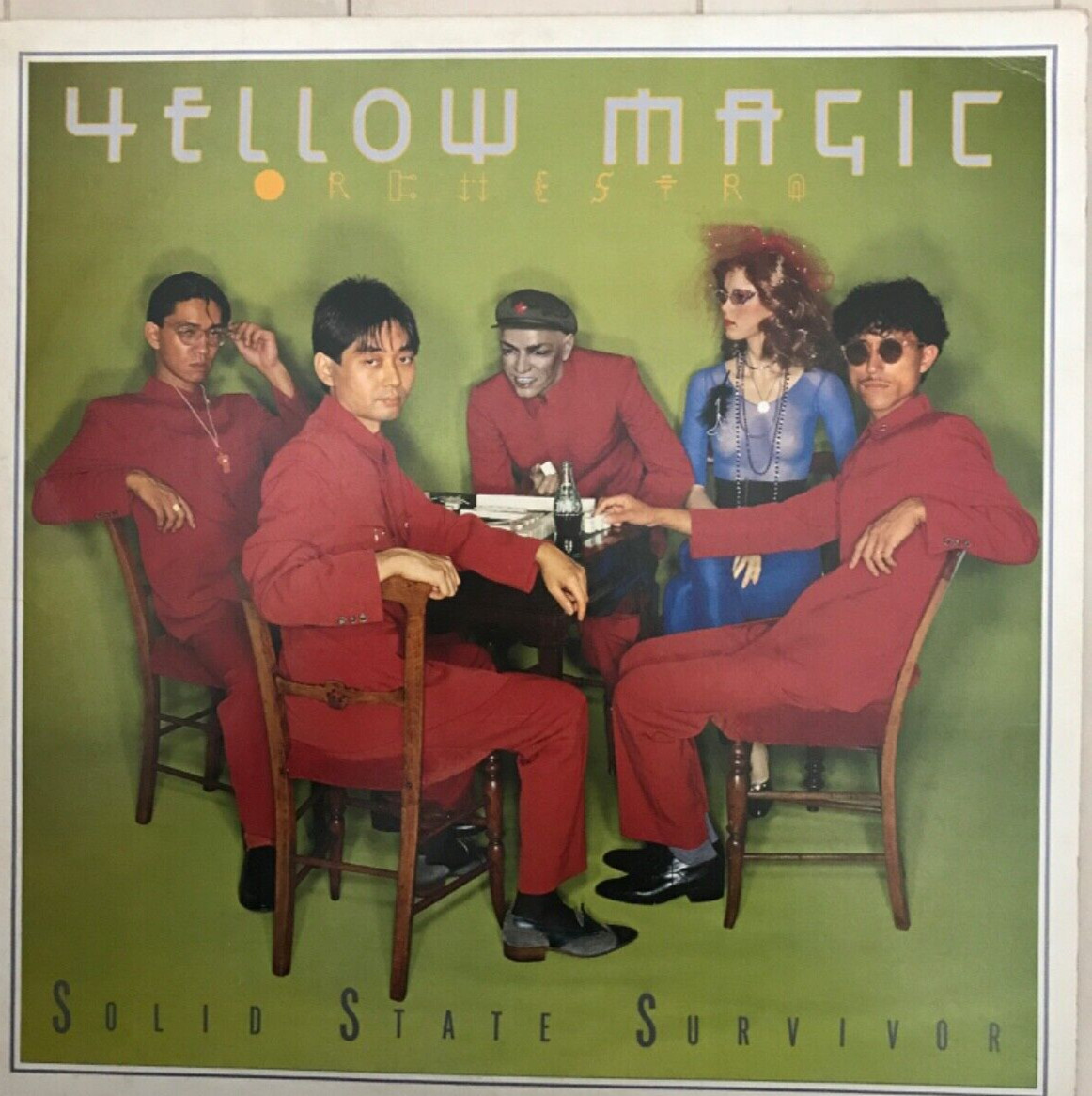 FIRST EDITION !! YMO Yellow Magic Orchestra Solid State Survivor Japan Vinyl LP