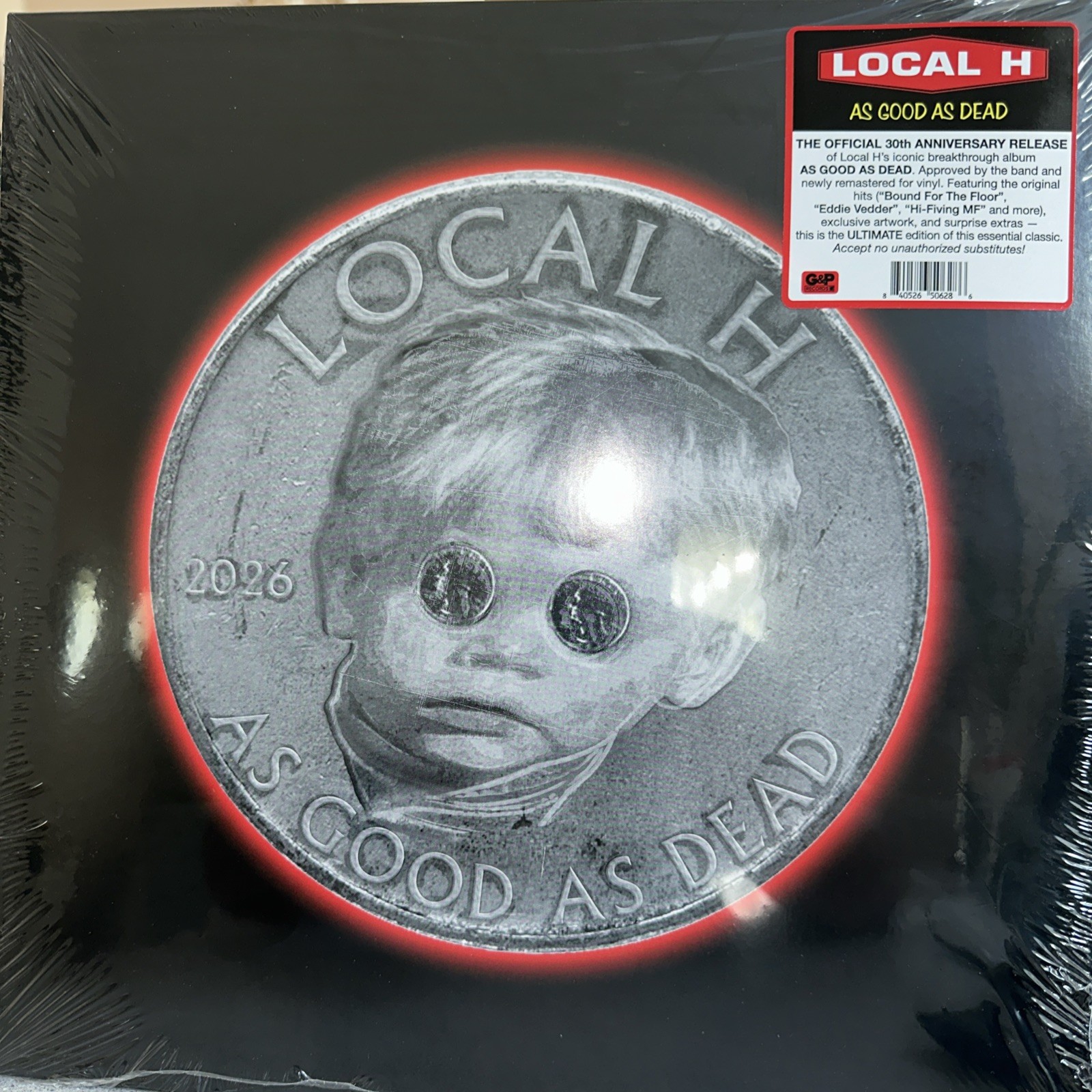 Local H As Good As Dead 30th Anniversary Official Limited Edition Exclusive New
