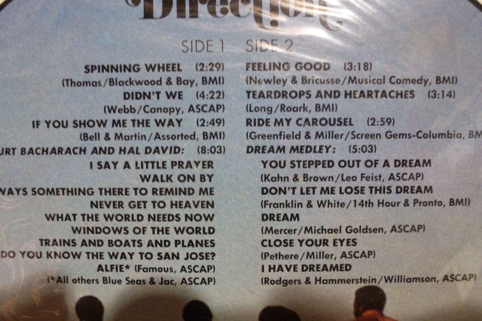 THE NEW DIRECTION. SELF TITLED. NEPTUNE. SOUL. / ROCK NEAR MINT. .LP