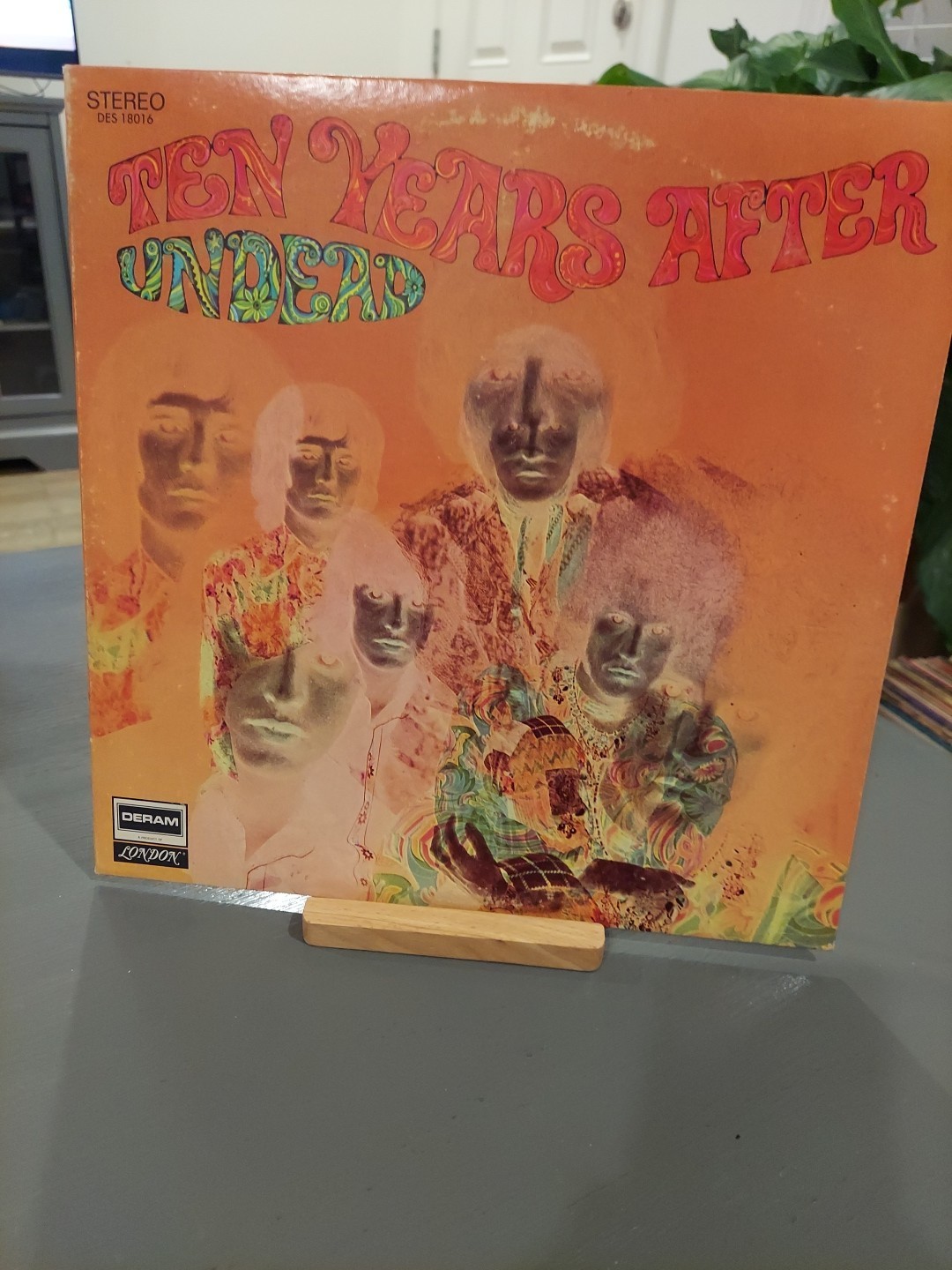 Ten Years After Undead LP UK 1st Pressing 1968 RARE VG British Blues Rockers!