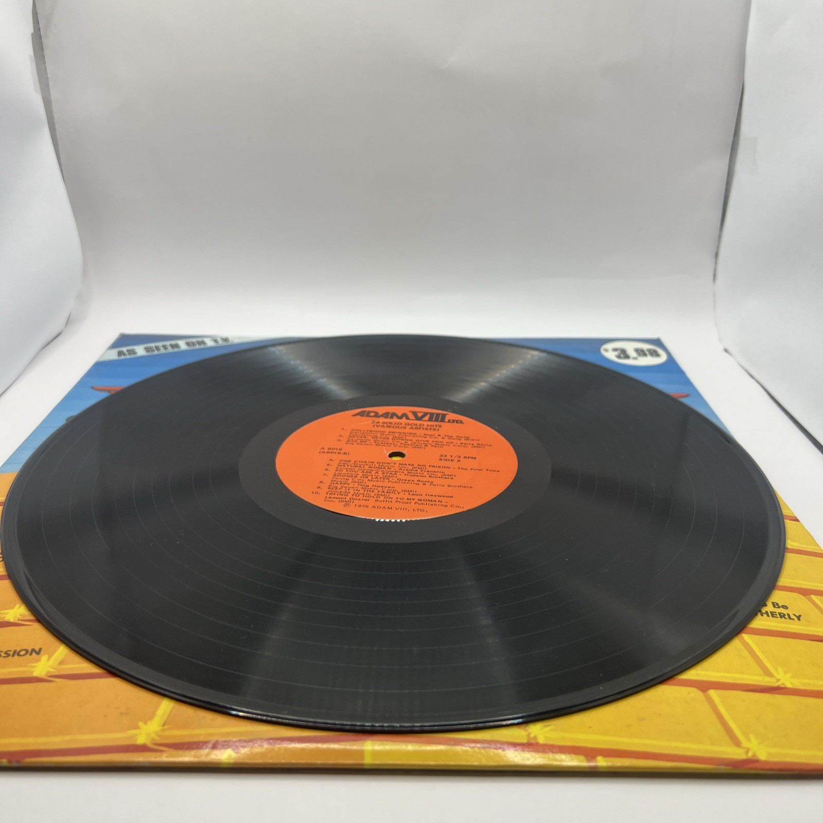 20 SOLID GOLD HITS VARIOUS ARTISTS RECORD ALBUM