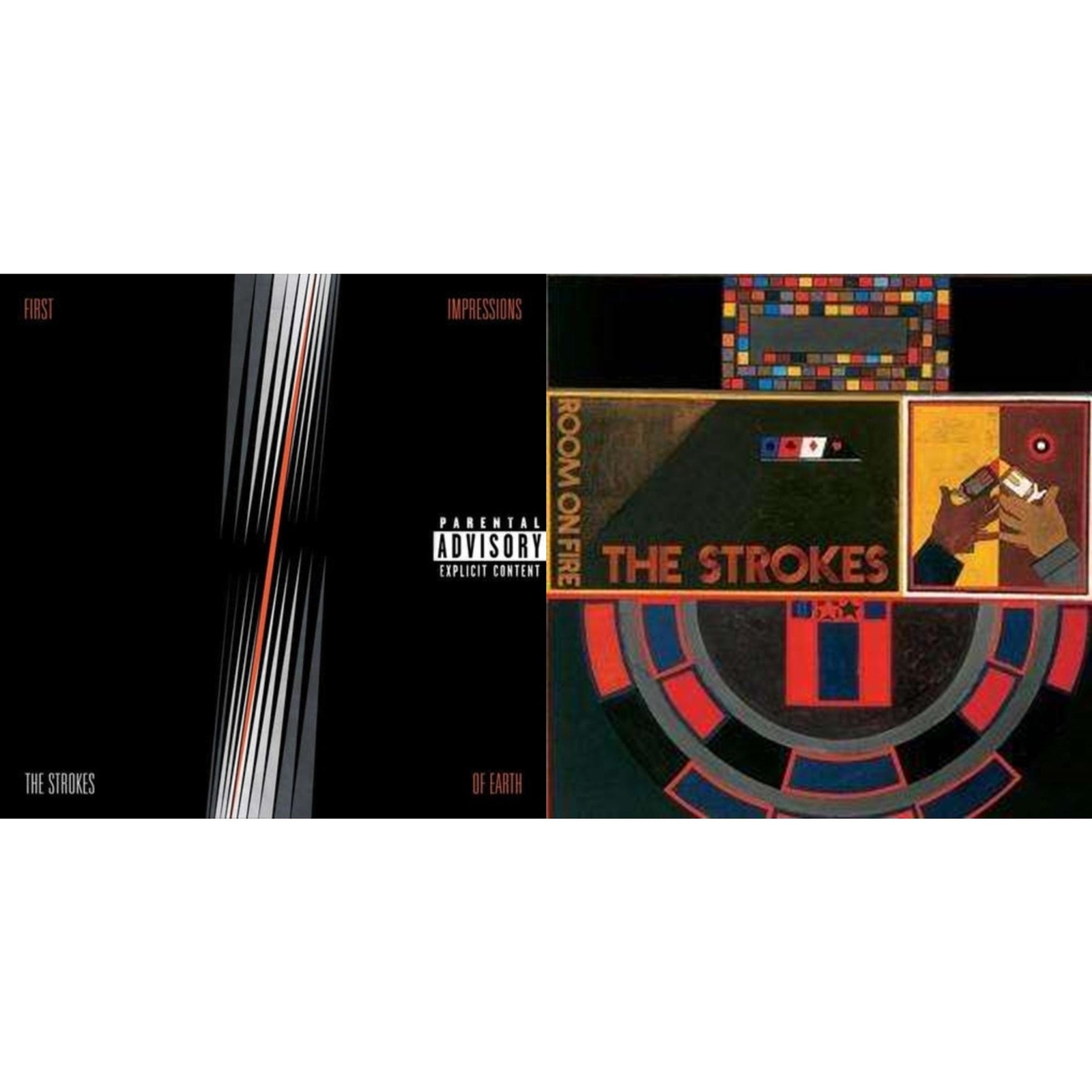 Strokes – First Impressions Of Earth & Room On Fire [New LP Vinyl Bundle]