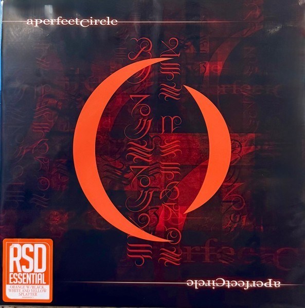 A Perfect Circle MER DE NOMS (2x Orange w/Black, White, Yellow Splatter Vinyl)