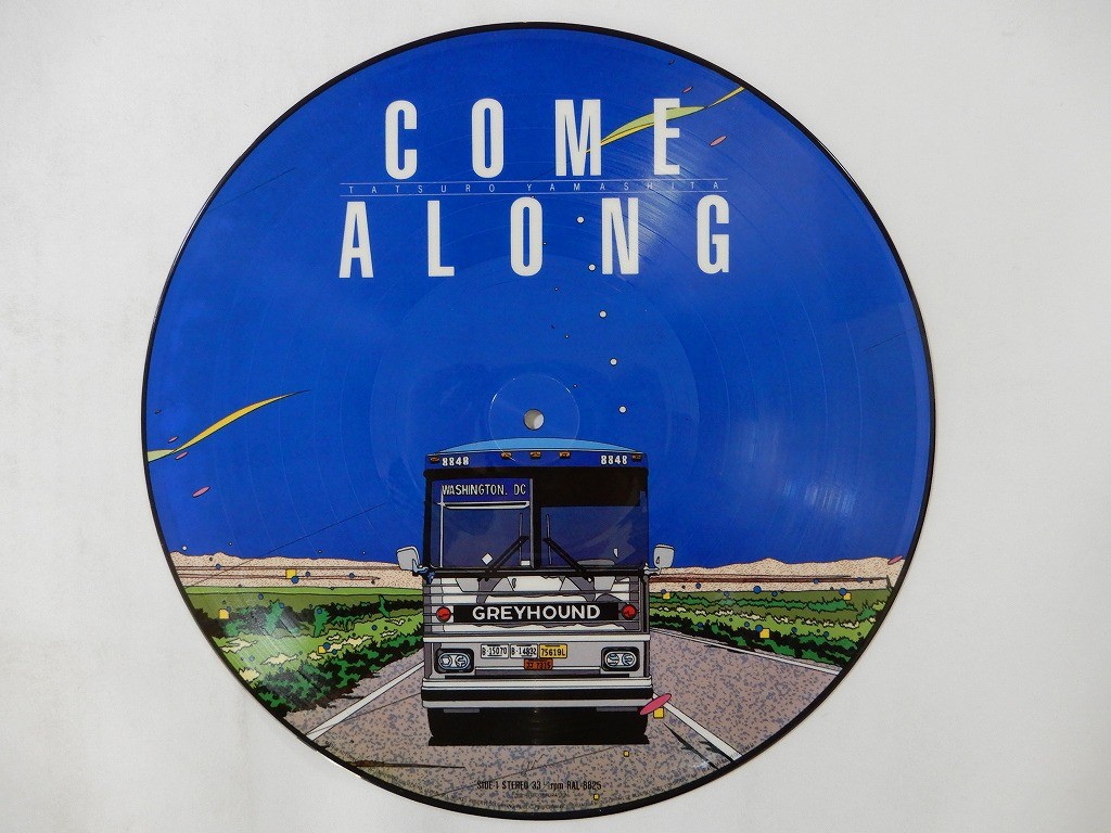 10%OFF Tatsuro Yamashita Come Along Air Records RAL-8825 Japan picture VINYL LP
