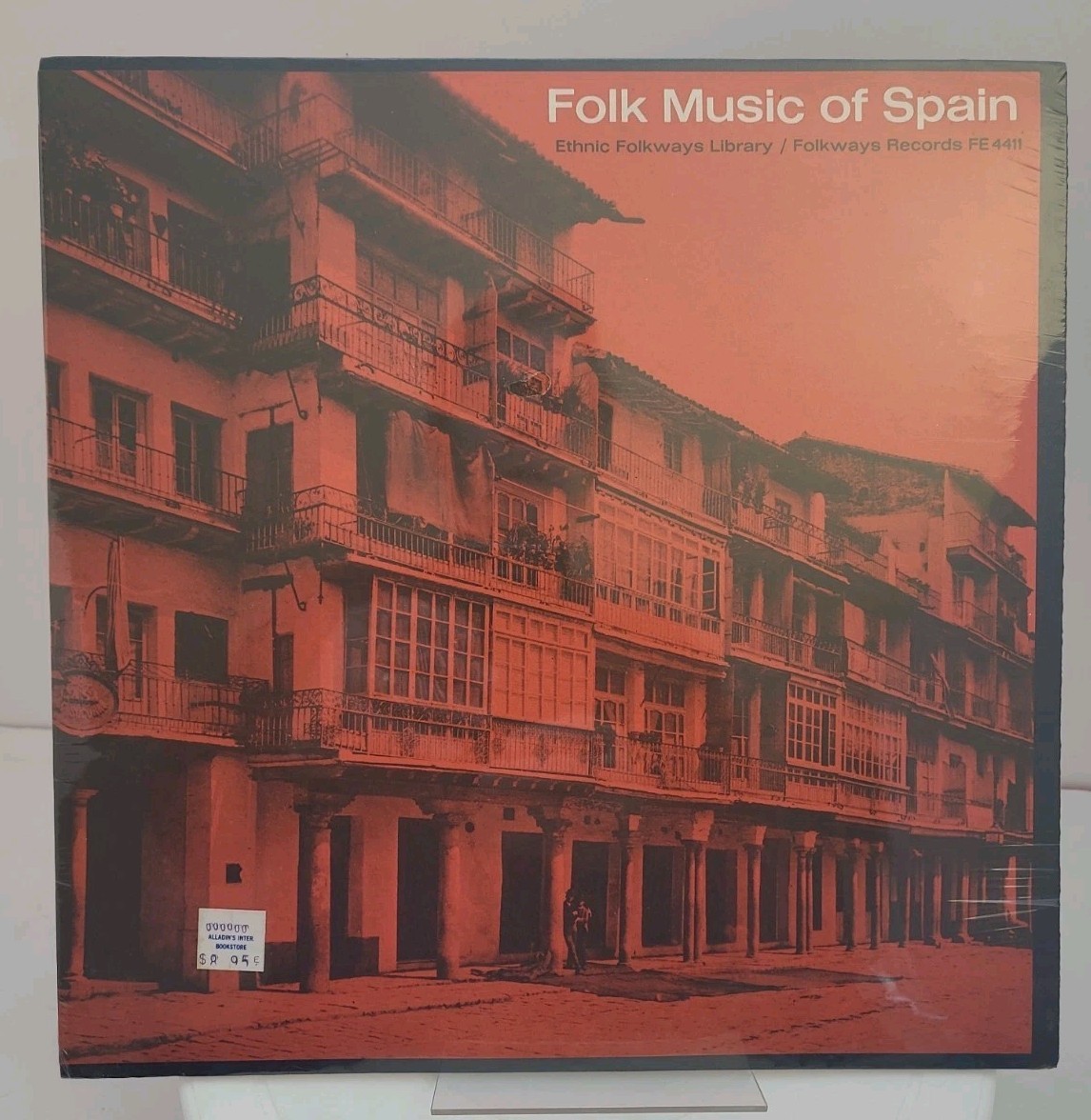 New Folk Music of Spain Ethnic Folkways FE-4411 Vinyl LP Records New Sealed +++