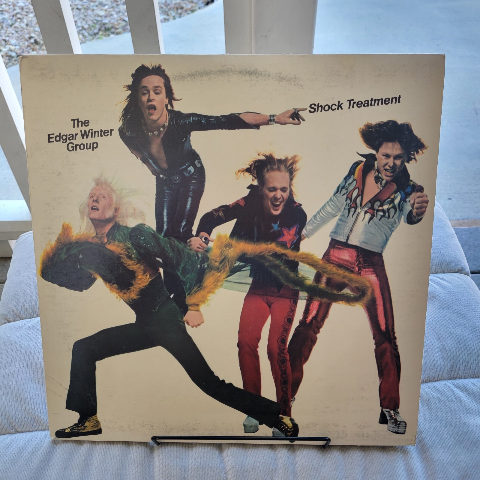 1974 Edgar Winter Shock Treatment LP Album VG+