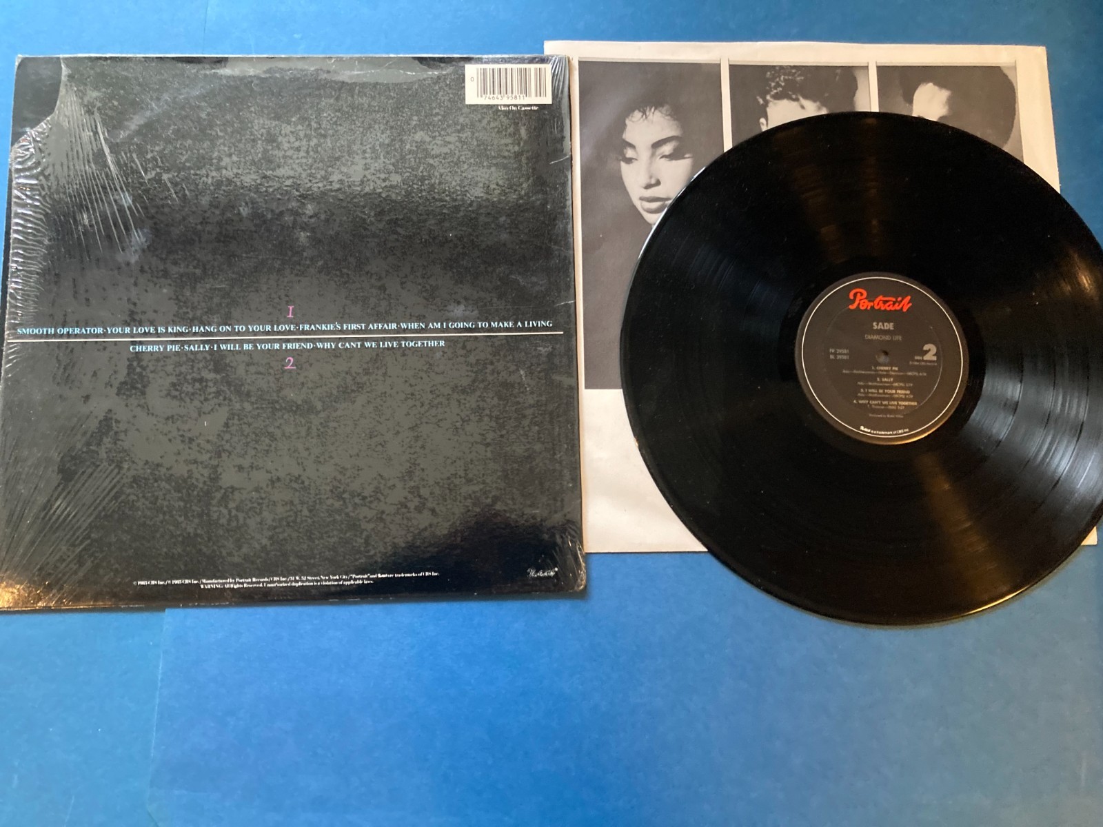 Sade – Diamond Life orig 1985 still in SHRINK WRAP HYPE sticker NEAR MINT