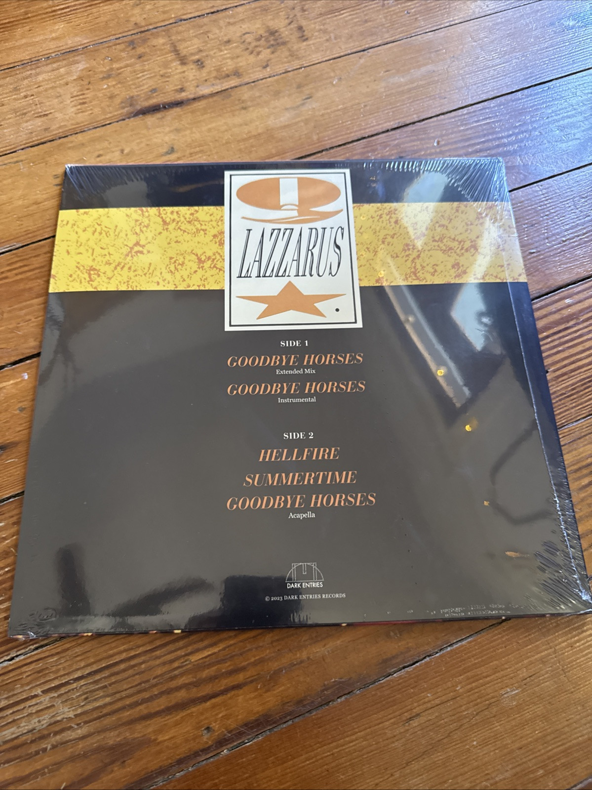 Q Lazzarus – Goodbye Horses (12″ Extended Version) lp record vinyl