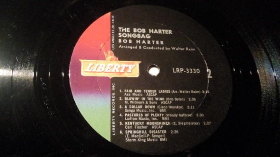 Robert Harter, The Bob Harter Songbag, (LP, Album, Mono), NM or M-, 4257262320