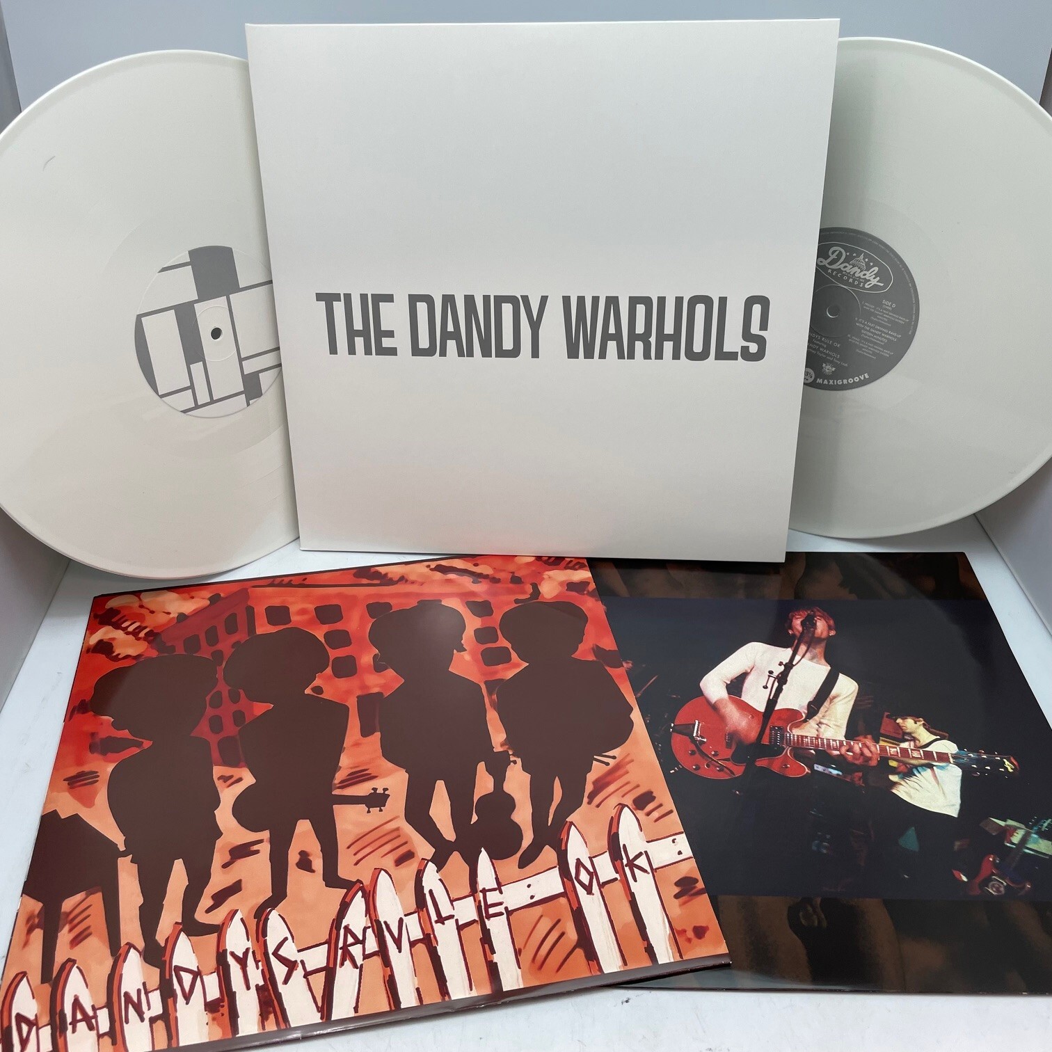 The Dandy Warhols Dandys Rule OK 2015 RSD Double LP White Colored Vinyl Numbered