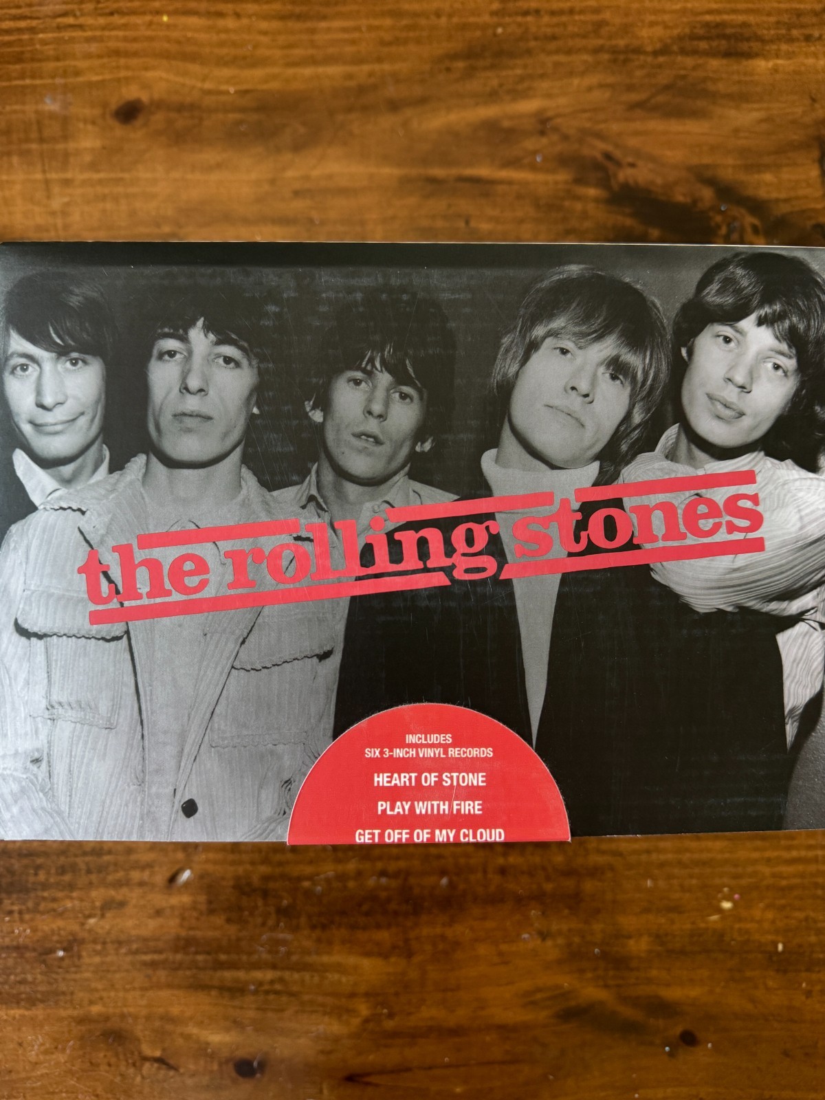 Rolling Stones RSD3” Turntable W/ Crate & Complete Set Of Six 3” Records – 2026