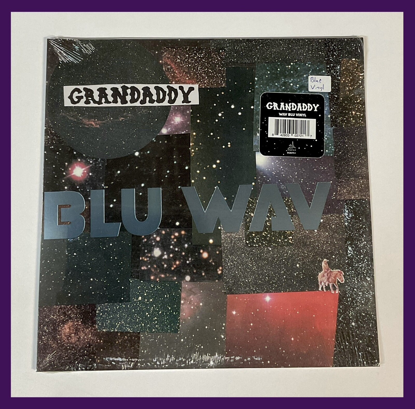 Grandaddy – Blu Wav LP On Wav Blu Colored Vinyl Alternative Indie Rock
