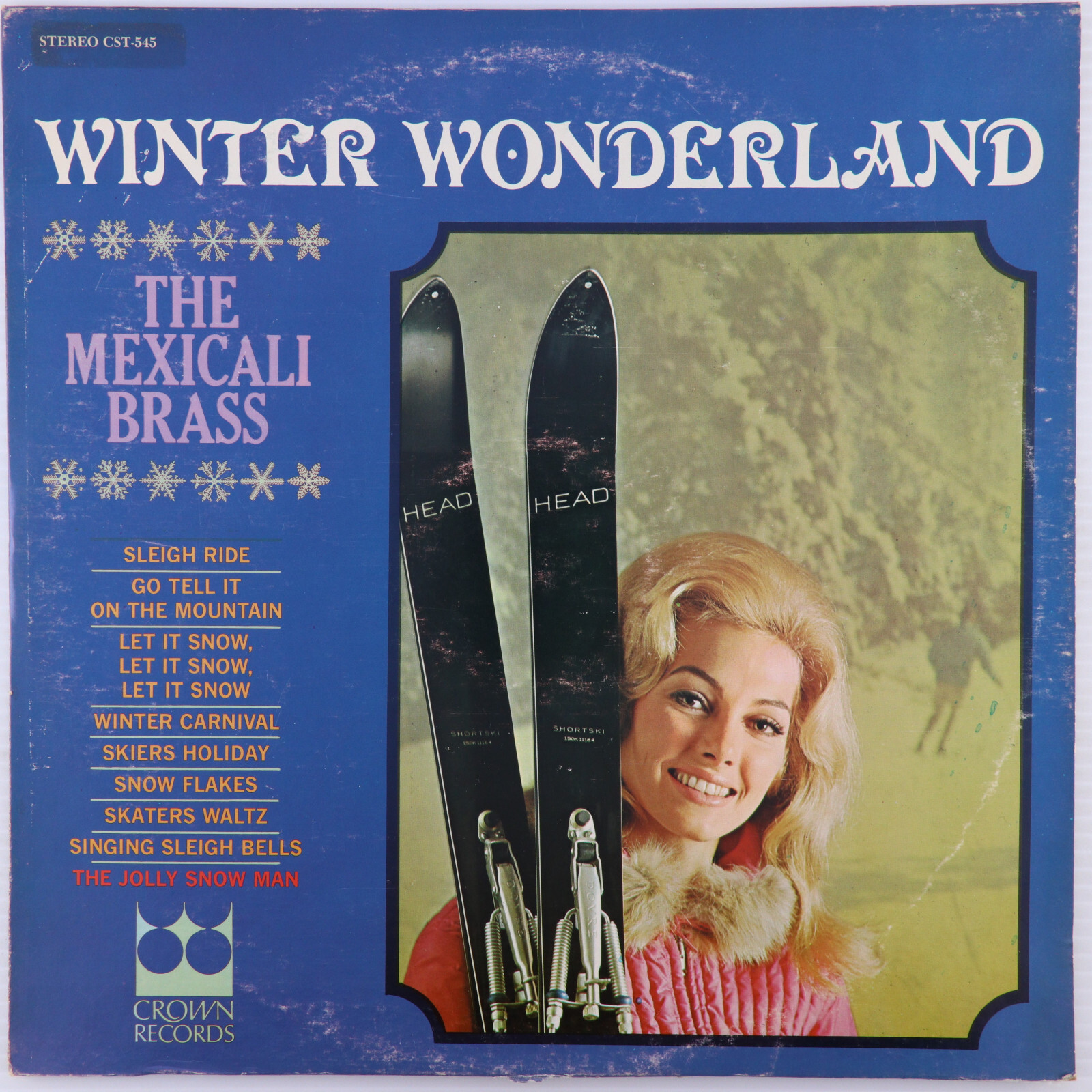 The Mexicali Brass – Winter Wonderland – Latin Jazz Crown Records LP CST 545