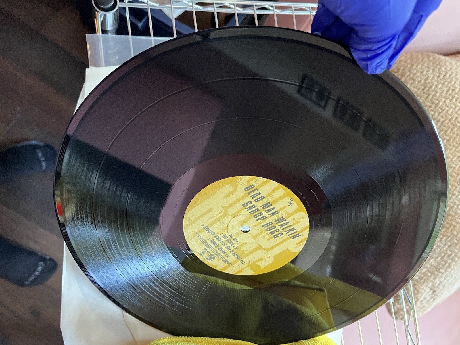 Snoop Dogg Dead Man Walking Signed Autographed Vinyl