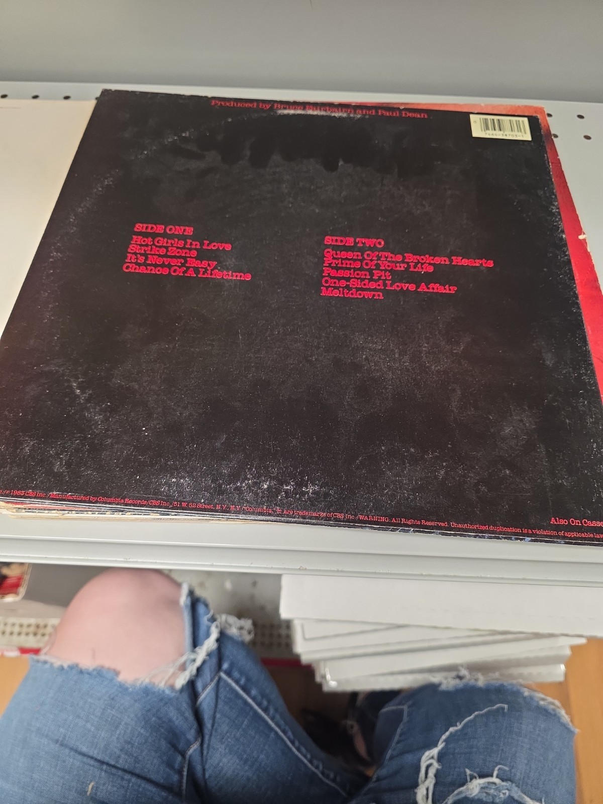 80s Rock Lot Of 10 Vinyl – See Pictures For Titles – Lot#16