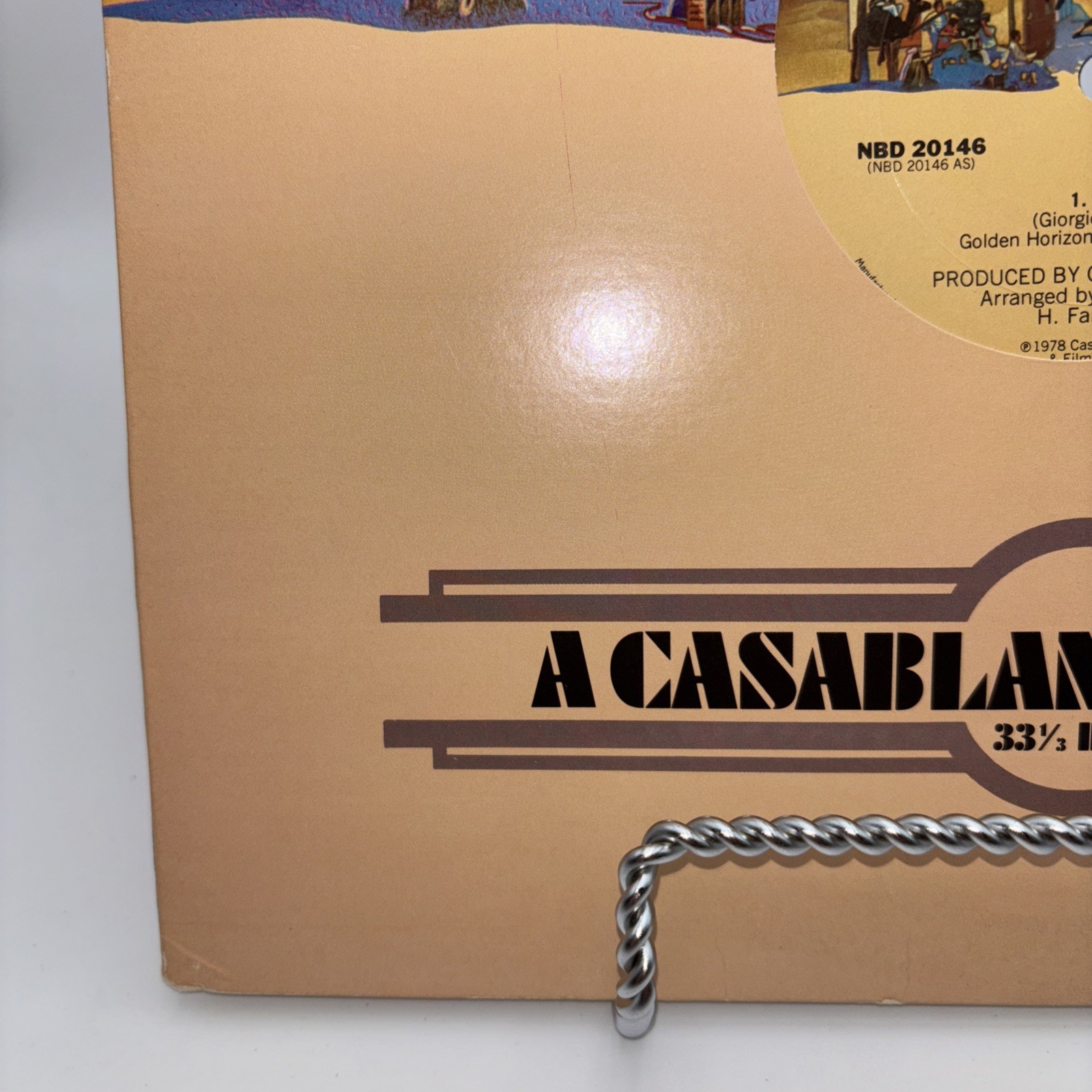 Giorgio Moroder-Chase-Disco Soundtrack Casablanca Records NBD 20146 1978 Single