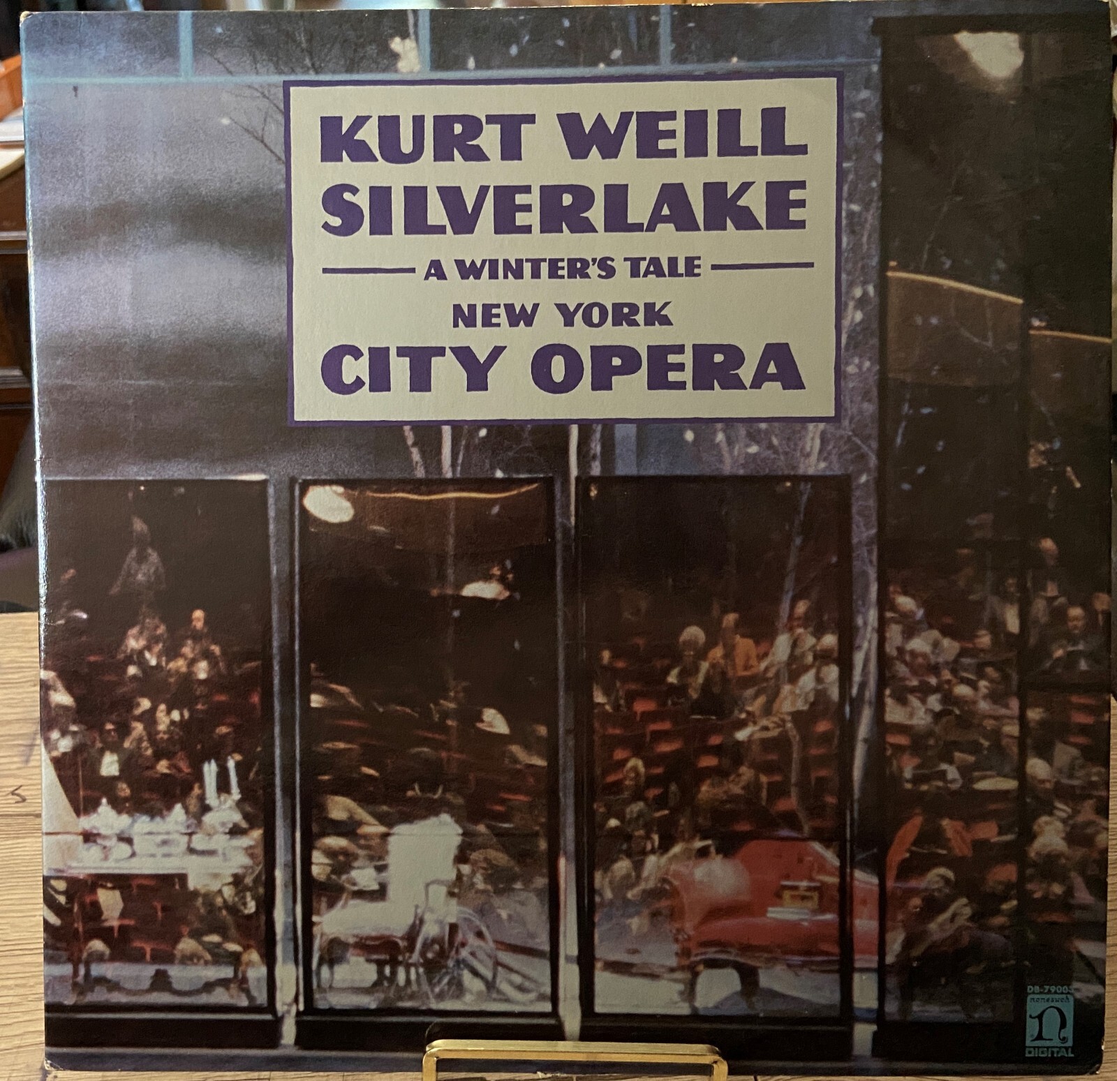 LP – NYC OPERA: Kurt Weill Silverlake – A Winter’s Tale (2x, Nonesuch 1980)