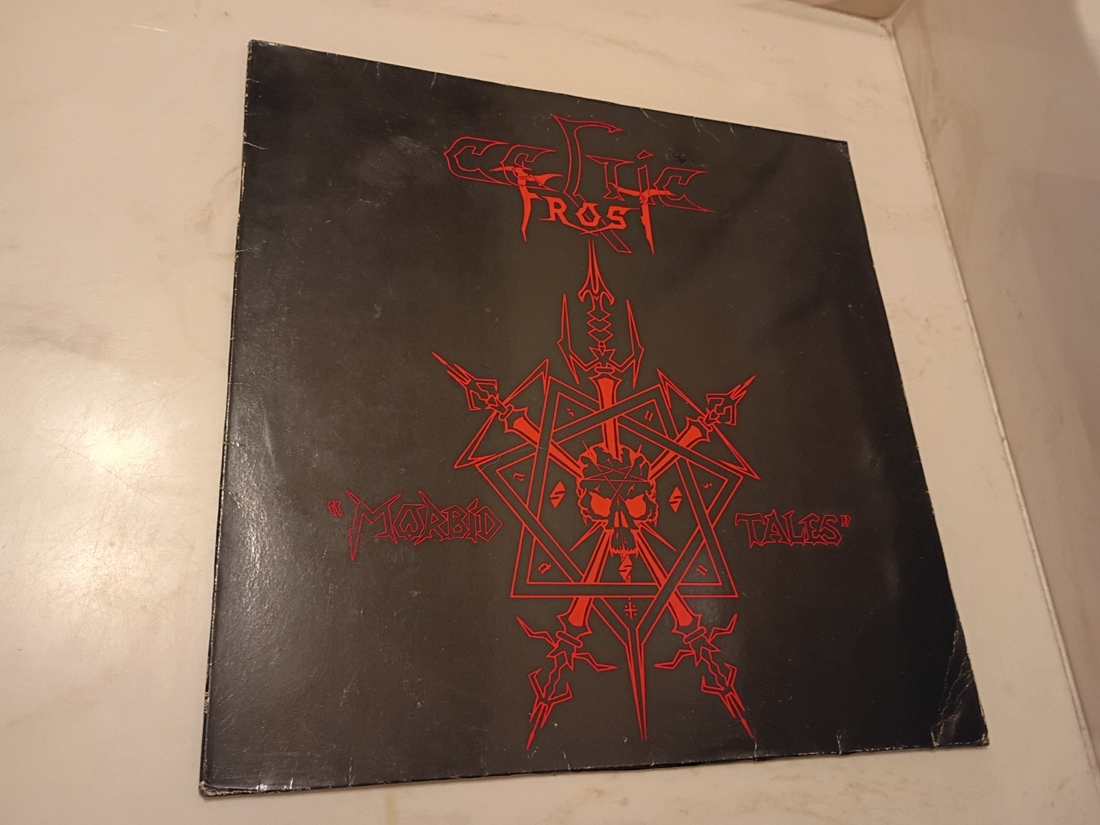 CELTIC FROST MORBID TALES LP 1984 NOISE RECORDS N 0017 W/POSTER & INNER METAL
