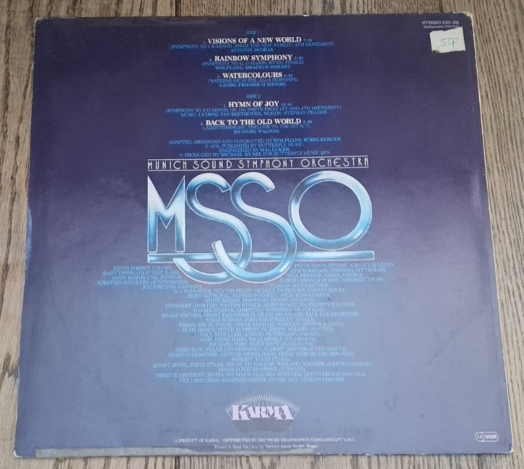 Munich Sound Symphony Orchestra – Rainbow Symphonies (1978) Vinyl, LP, Album
