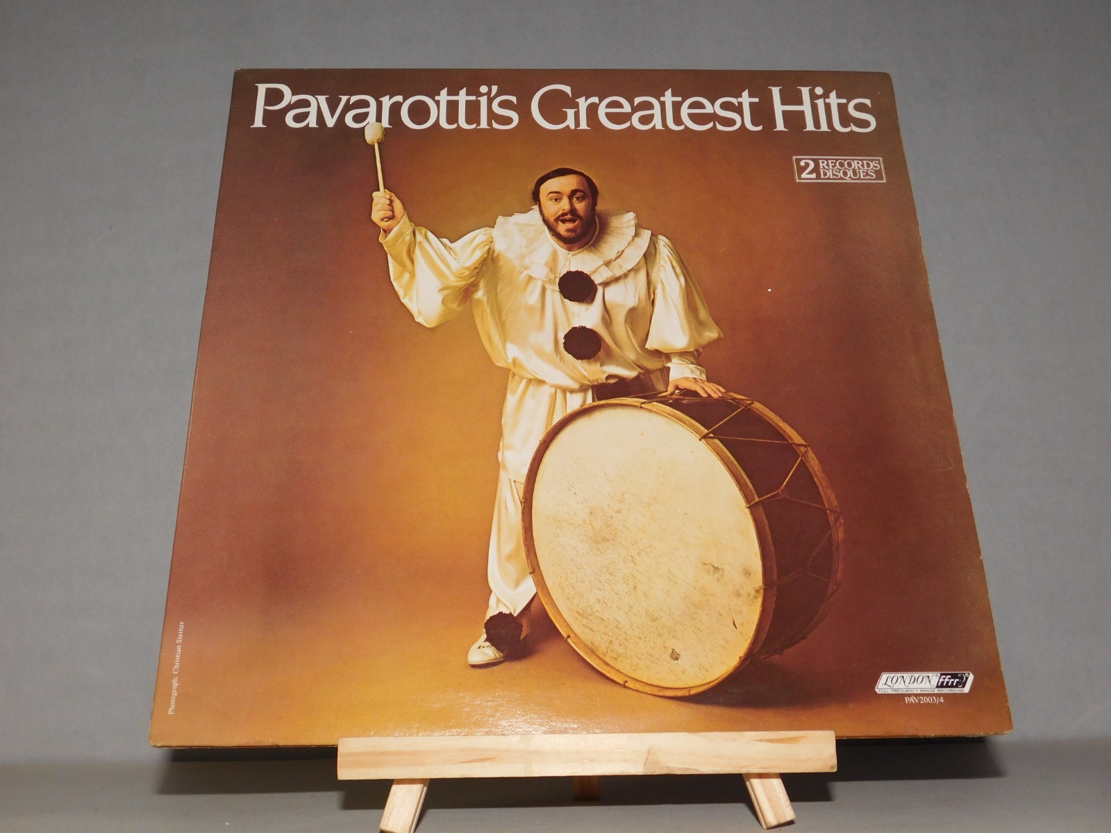 Luciano Pavarotti’s – Greatest Hits 2xLP Set London Records PAV2003-4 1980