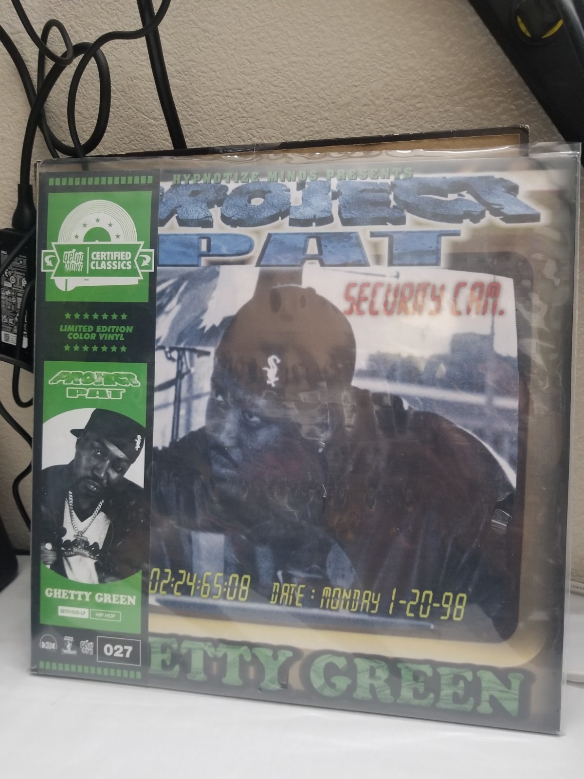 PROJECT PAT Ghetty Green 2x LP LIMITED EDITION LP NEW Get On Down Rare Low #7