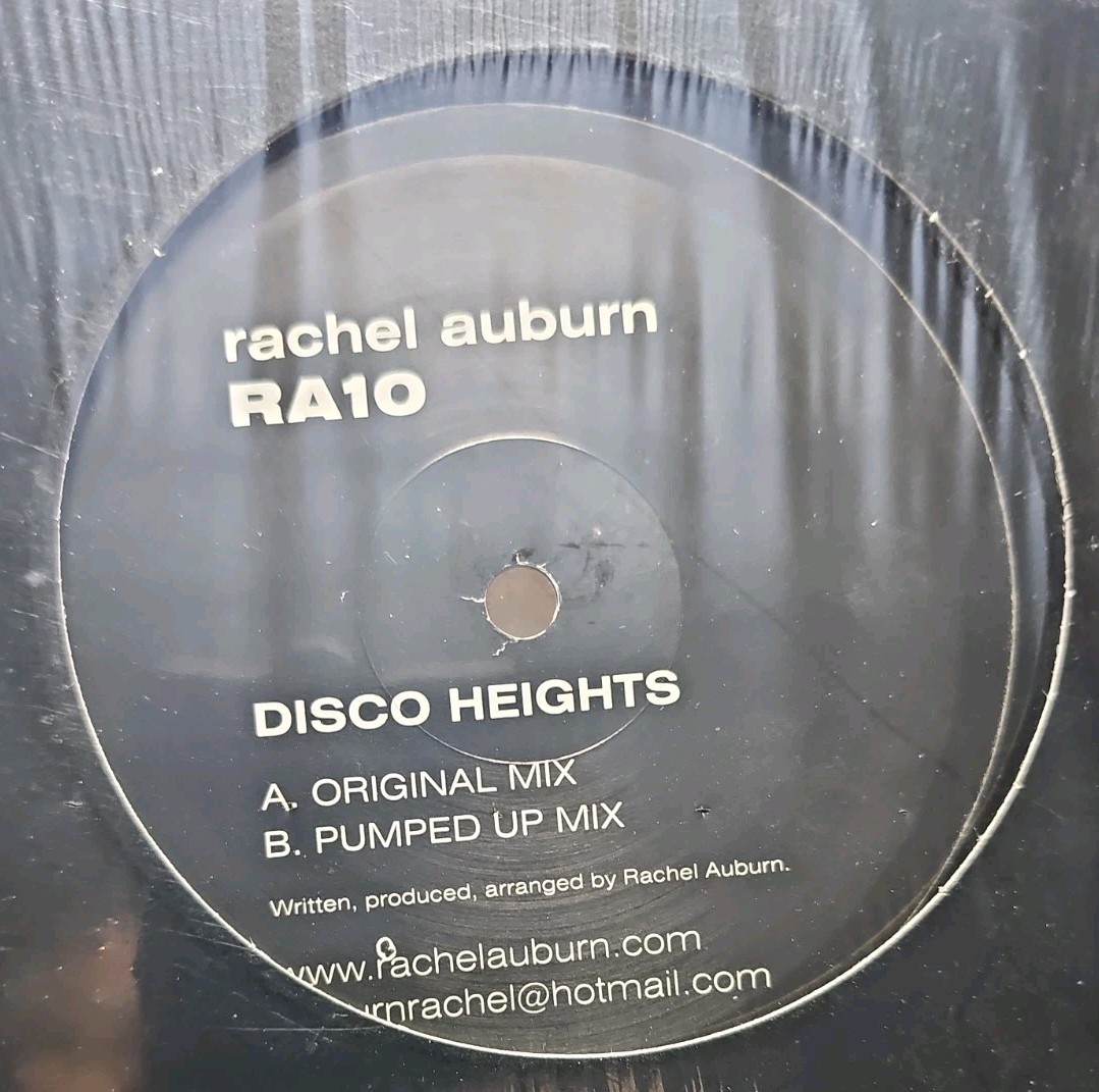 Rachel Auburn – RA10 Disco Heights, 12″, (Vinyl) – Hard House – BONUS FOR BUYER