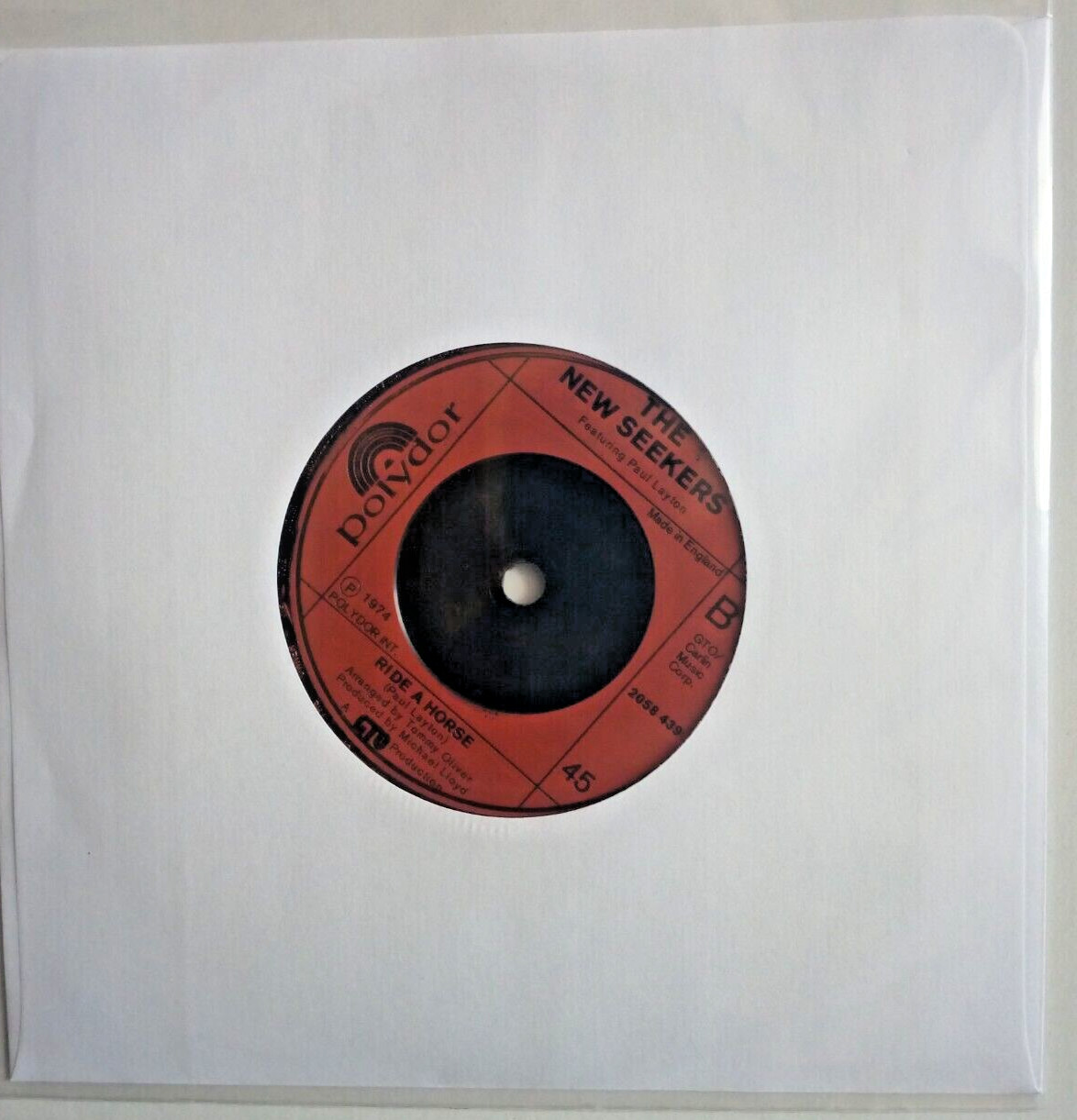 the new seekers – i get a little sentimental over you – excellent condition 7″