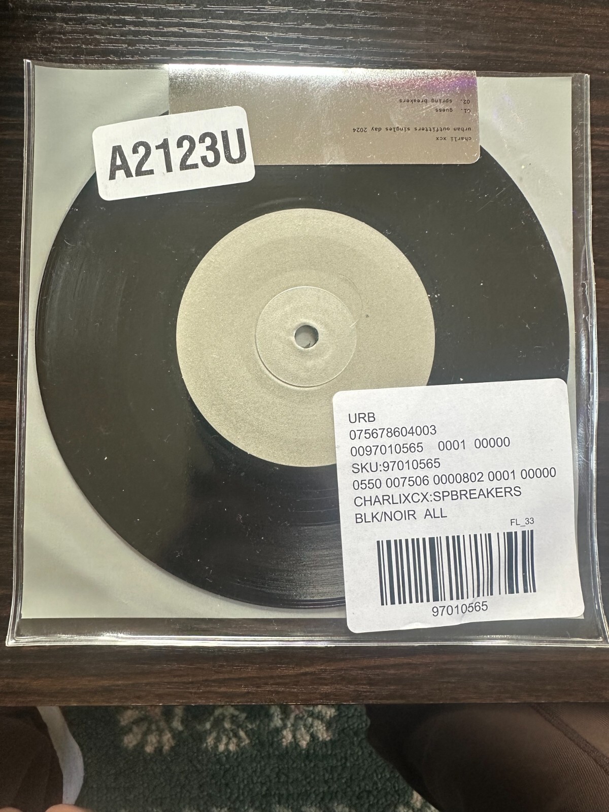 Charli XCX – Guess/Spring Breakers 7” Single 5,000 UO Single Day Exclusive