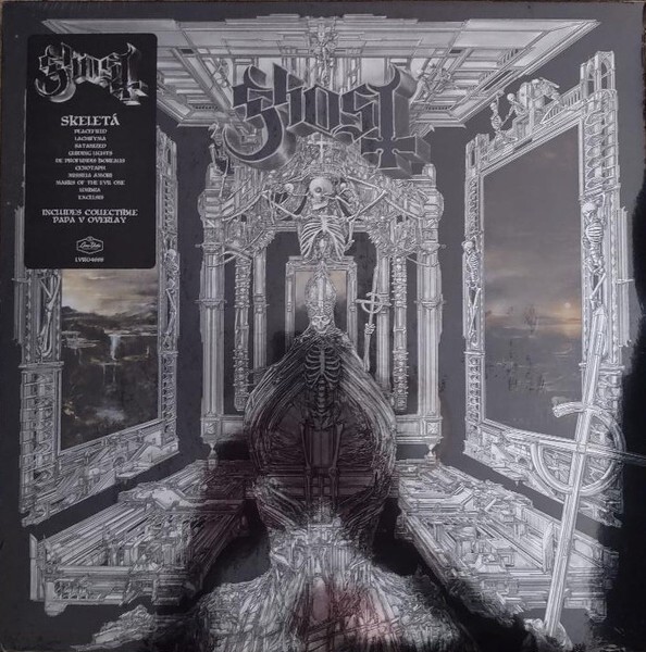 Ghost – Skeleta – Includes Collectible Papa V Overlay Black Vinyl LP New Sealed