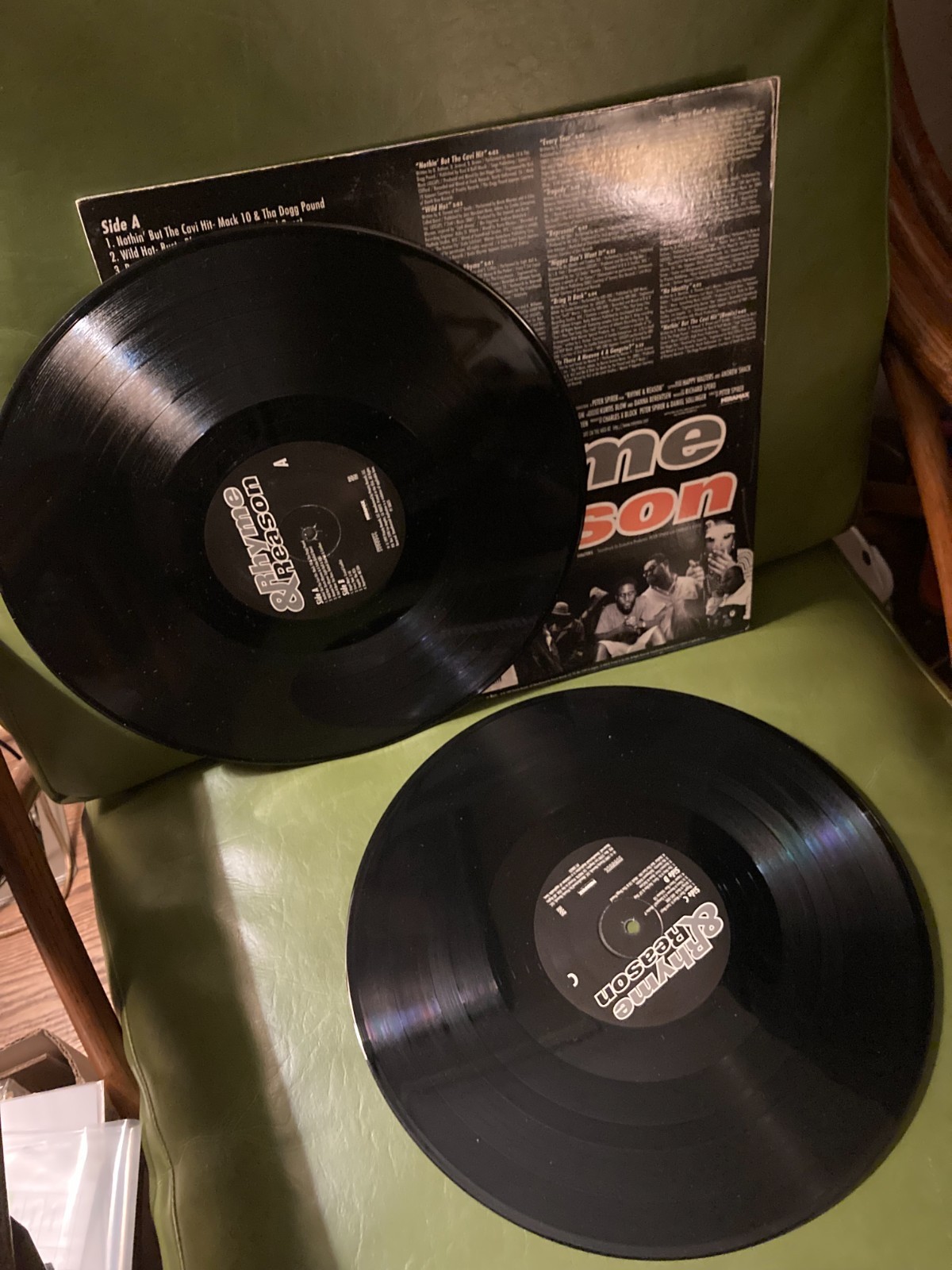 Rhyme & Reason Soundtrack OST 2LP Vinyl 1997, ft Rza, KRS-ONE, Dogg Pound VG+