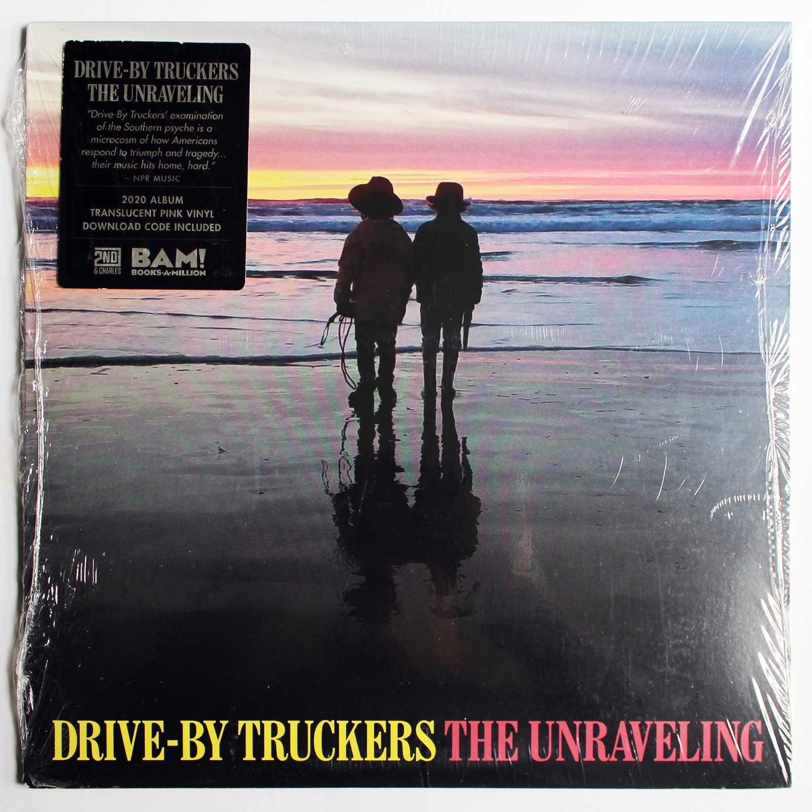 DRIVE-BY TRUCKERS The Unraveling LP 2020 ATO Records NEW & SEALED Pink Vinyl