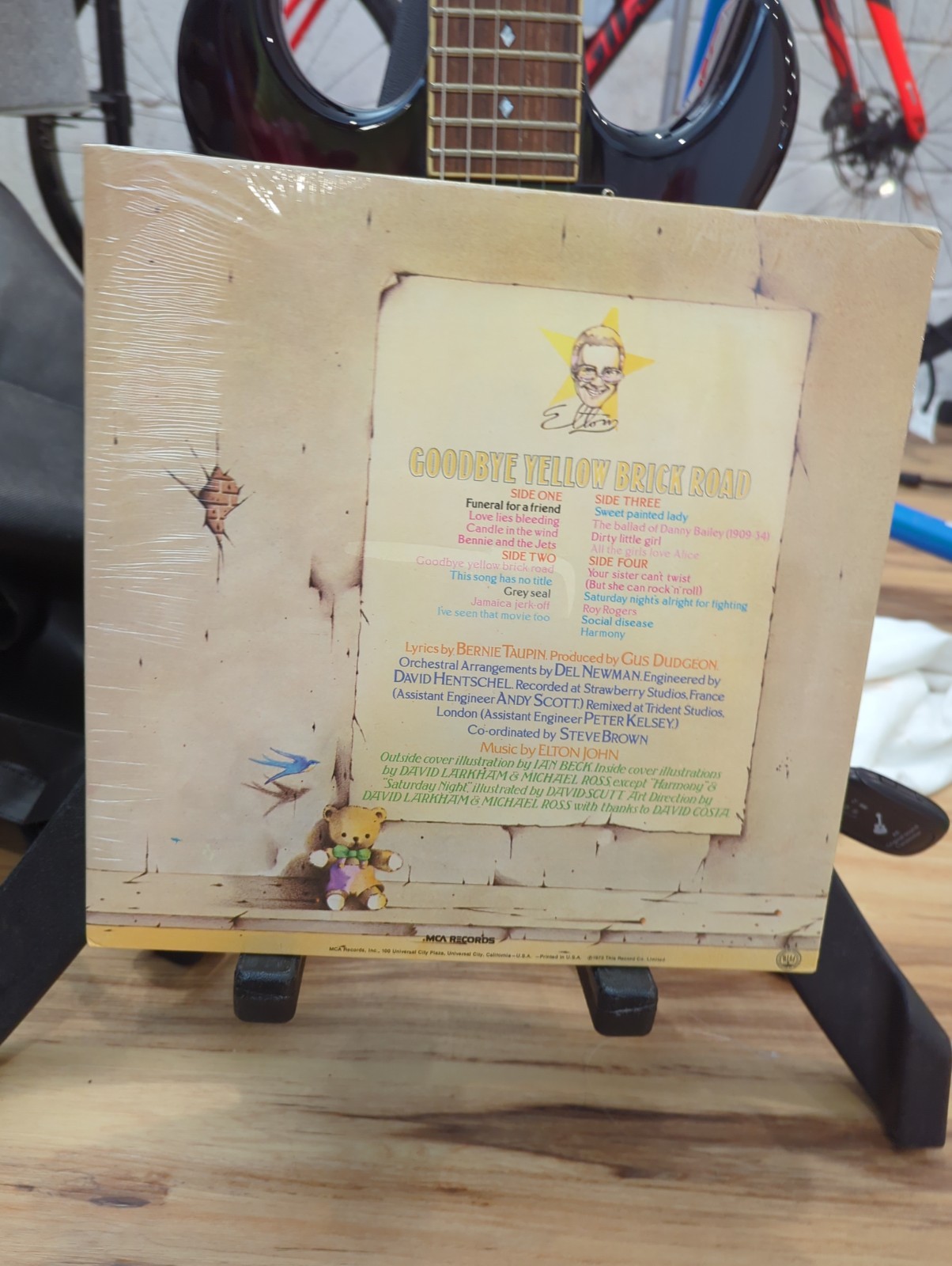 Elton John Goodbye Yellow Brick Road 1973 Vinyl MCA2-10003