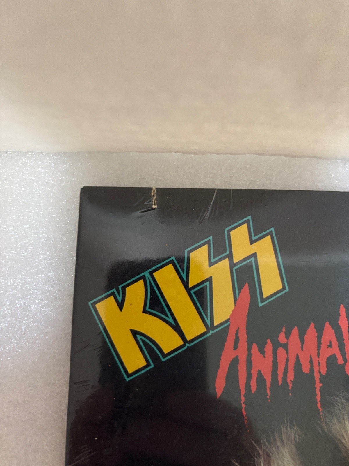 KISS ANIMALIZE 1984 SEALED LP with HYPE STICKER