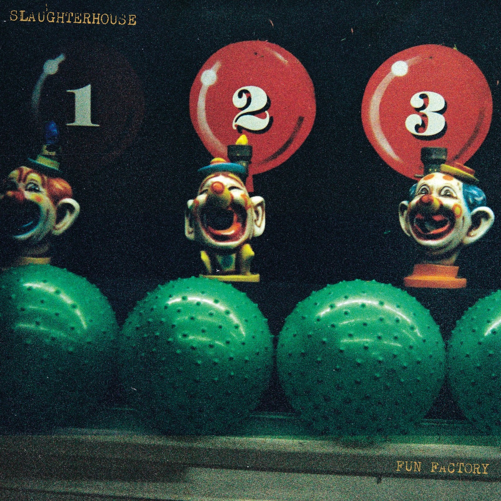 SLAUGHTERHOUSE – Fun Factory (LP) Debut Record / Green Vinyl / 2-Sided Insert