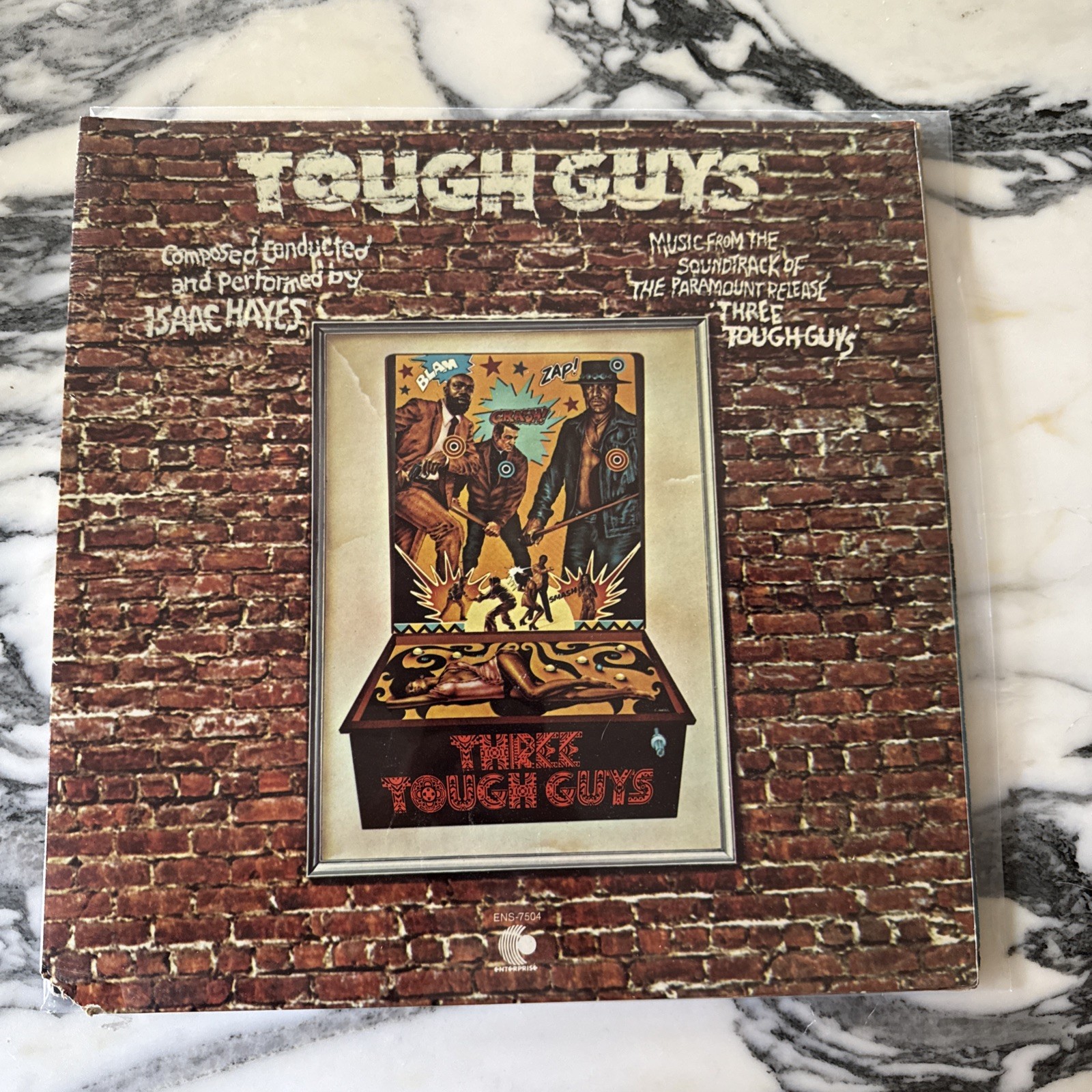 Isaac Hayes “Tough Guys” 1974 NEW SEALED ORIGINAL SOUNDTRACK PROMO