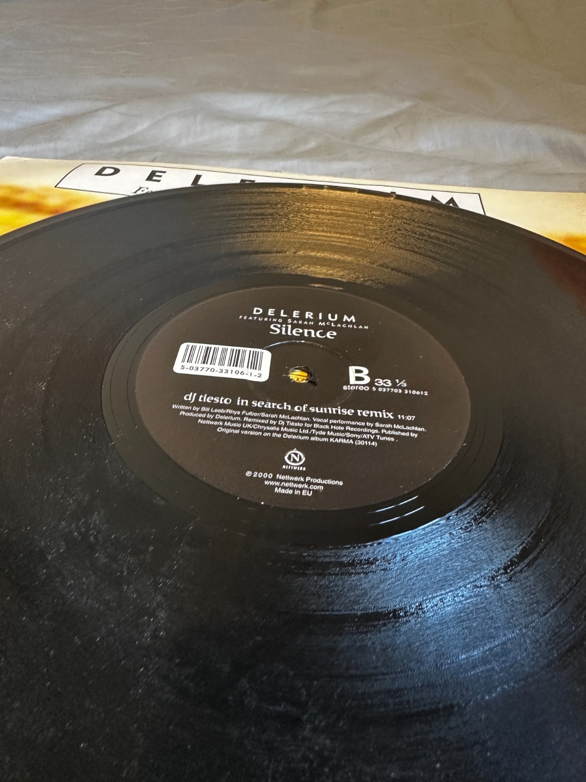 Delerium, Sarah McLachlan – Silence (mix By Airscape Dj Tiësto) – Vinyl – Used