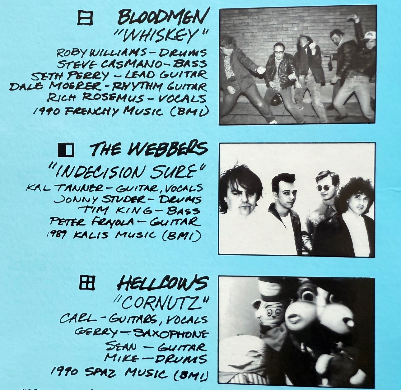 HELLCOWS – CRACKERBASH – DHARMA BUMS “I-5 Killers” LP SEALED 1990 PORTLAND PUNK