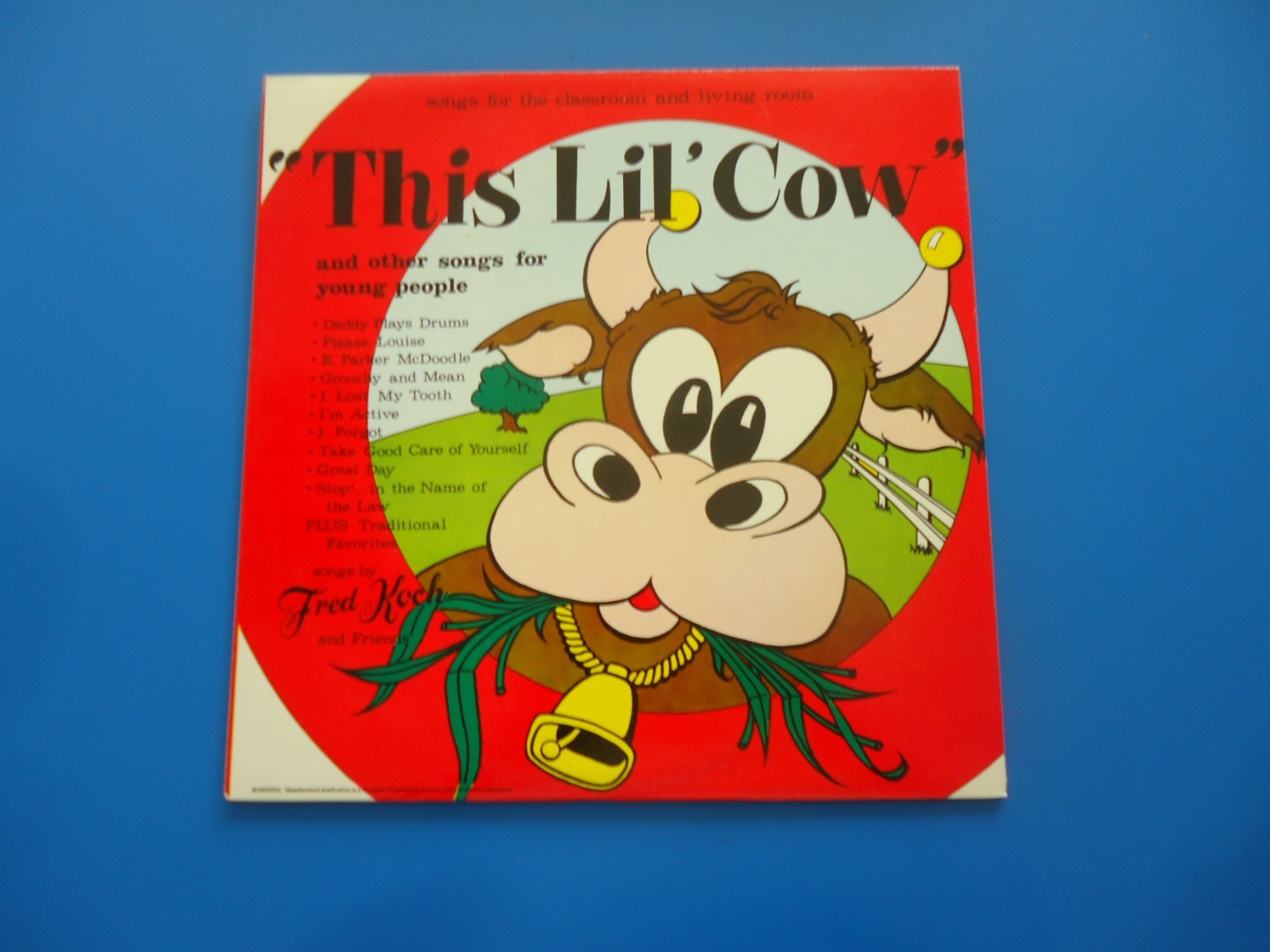 Fred Koch This Lil Cow and Other Songs for Young People LP (1961) RRR-111