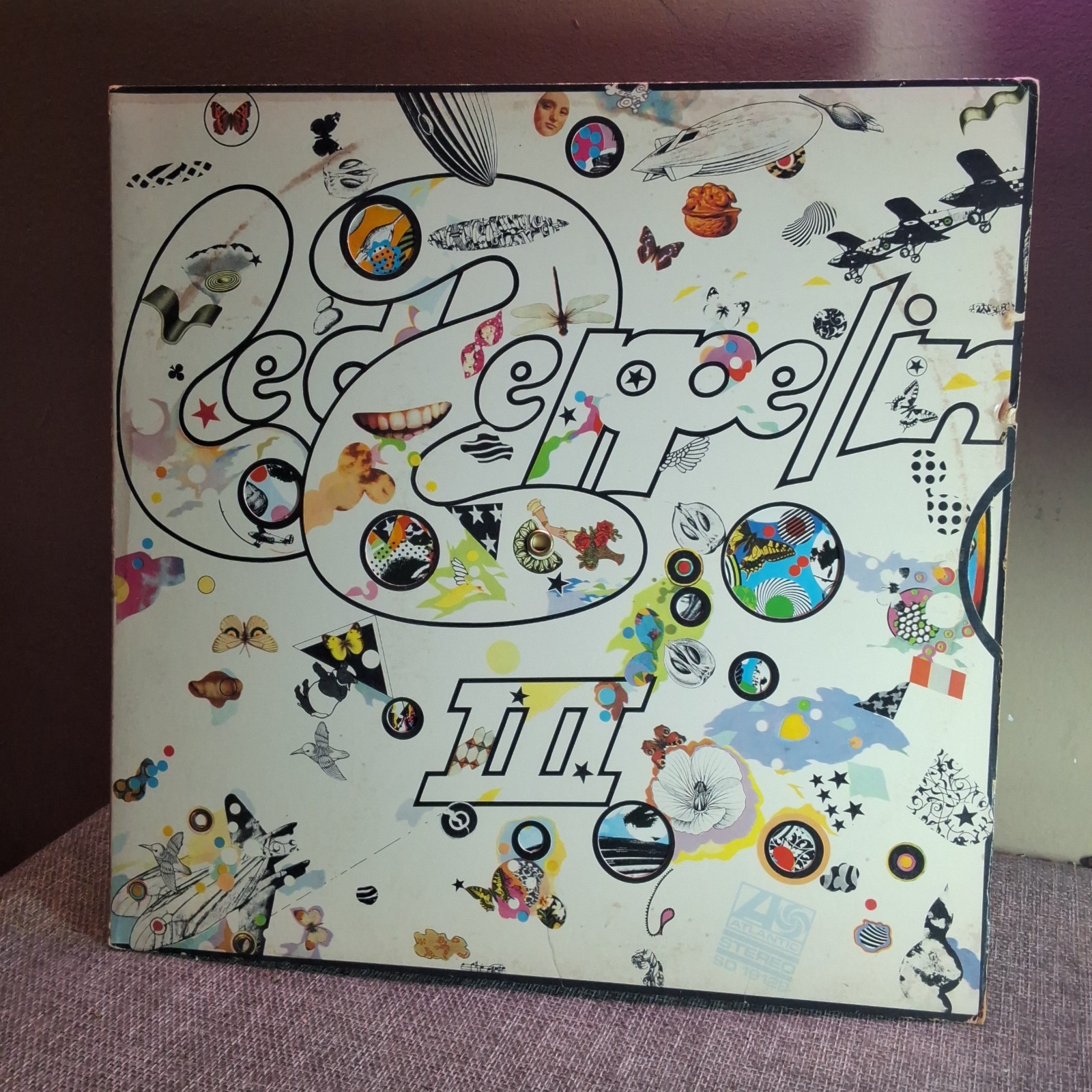 Led Zeppelin-Led Zeppelin III-So Mote Be It SD 19128-Vinyl Record LP