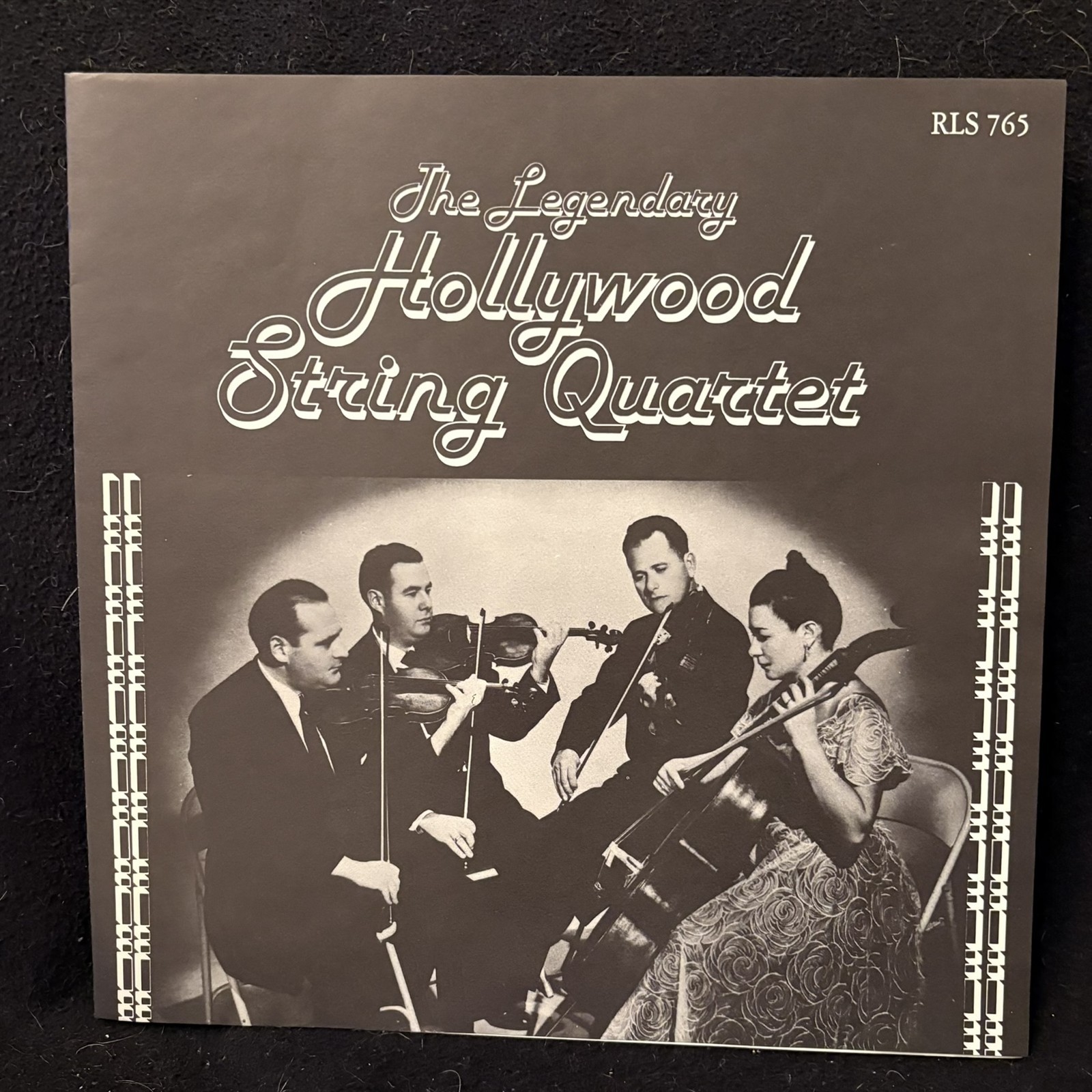 EMI RLS 765 HOLLYWOOD STRING QUARTET – Brahms Schubert Smetana Dvorak – UK 3LP
