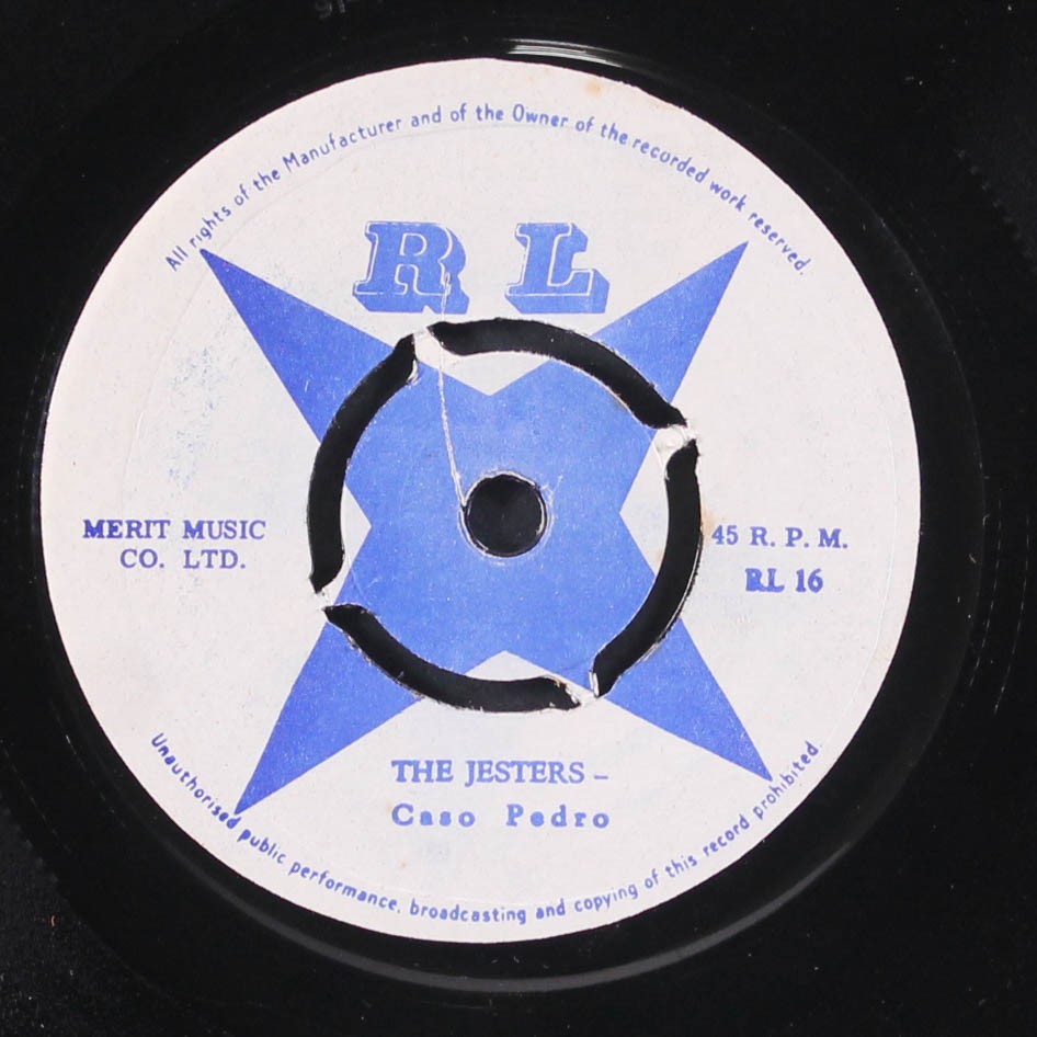 JESTERS: little girl / casa pedro RL 7″ Single 45 RPM UK