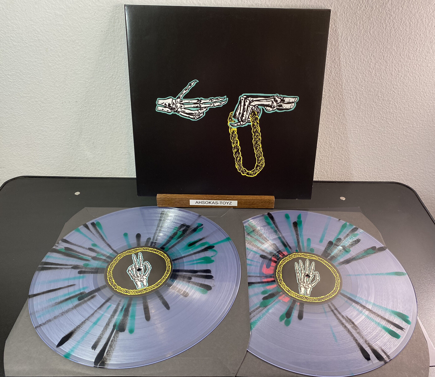 Run The Jewels (Killer Mike & El-P) Green & Black Splatter 2xLP Vinyl Pre Owned